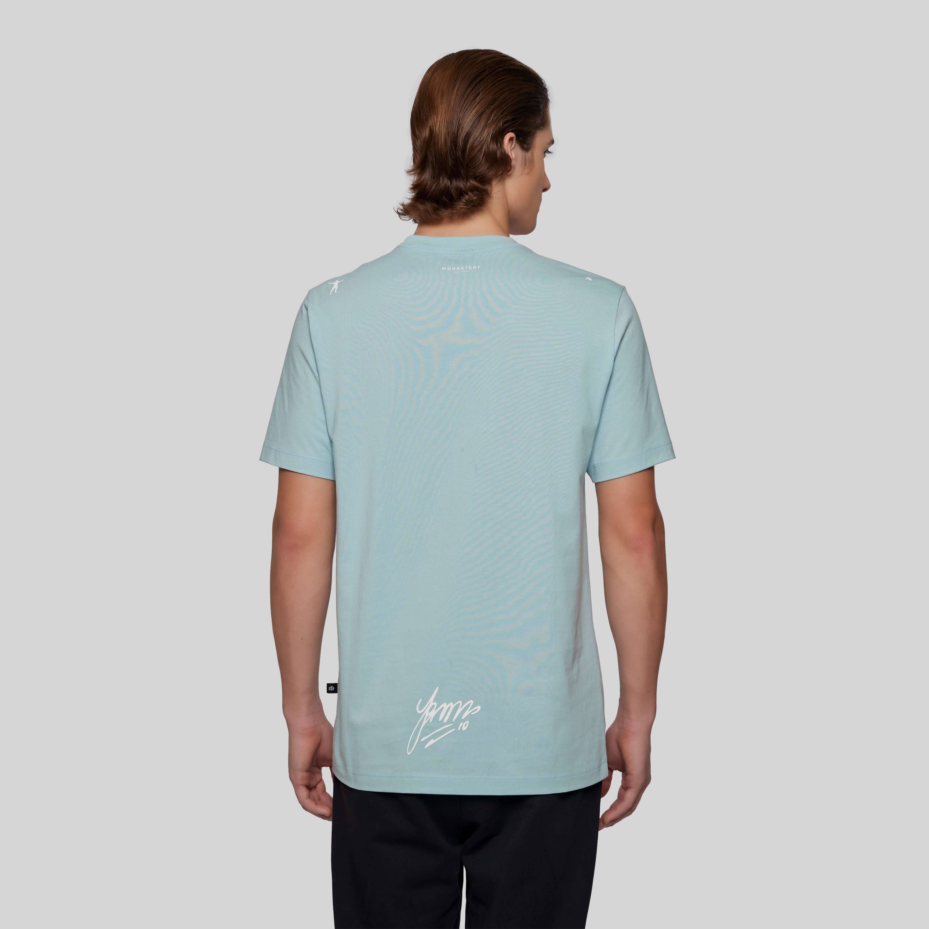 AEKA T-SHIRT MEN BABY BLUE | Monastery Couture