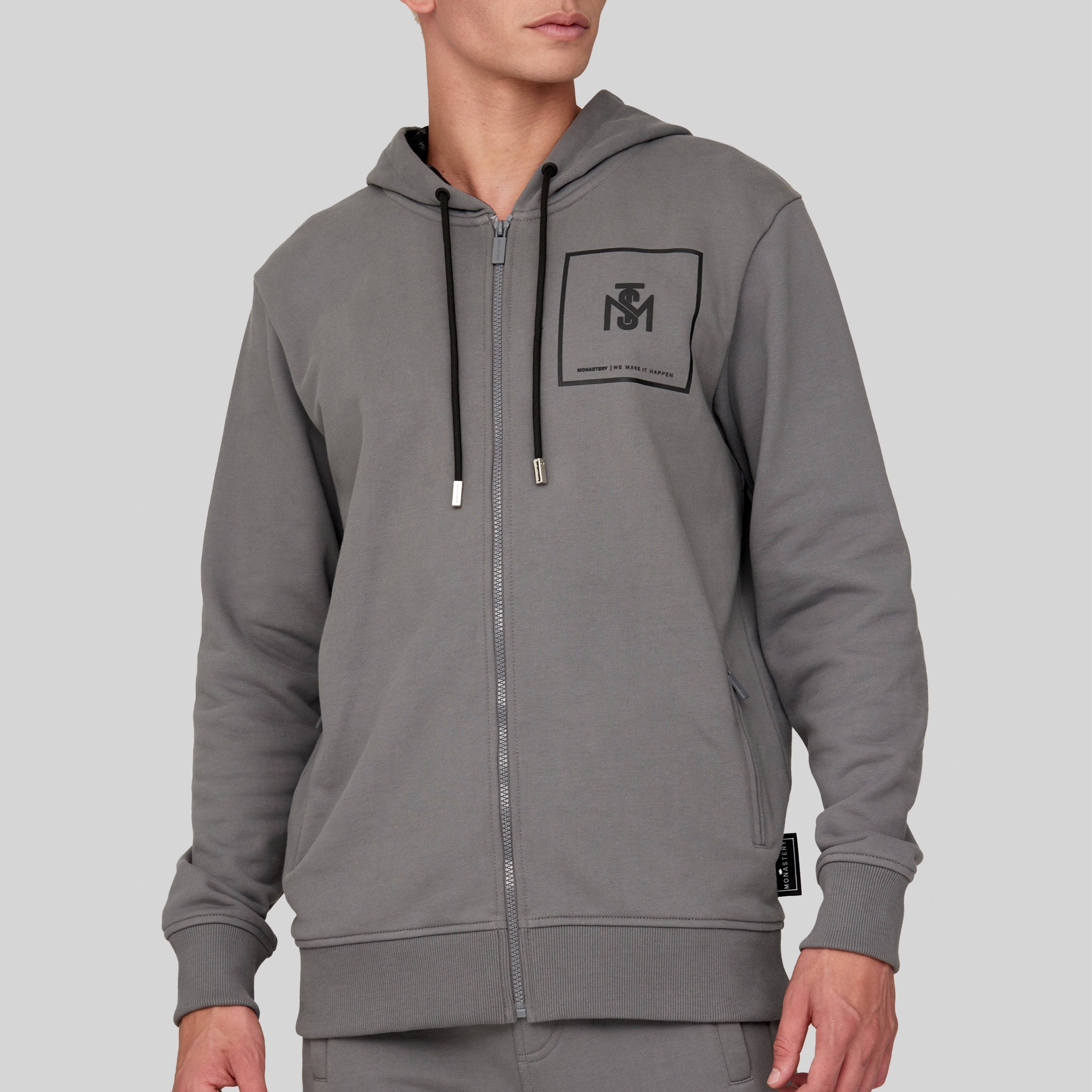 AKTION GREY HOODIE - Monastery