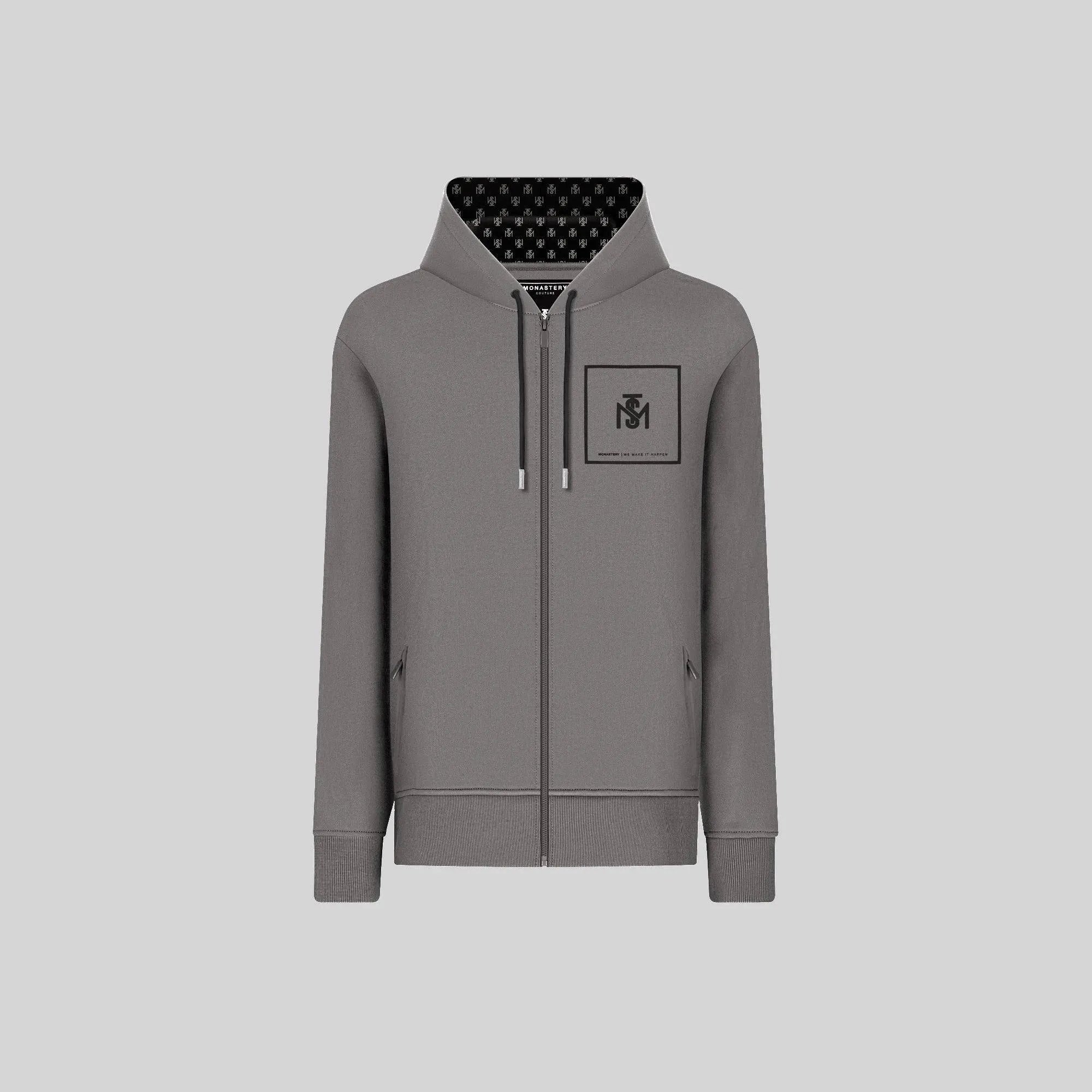 AKTION GREY HOODIE - Monastery