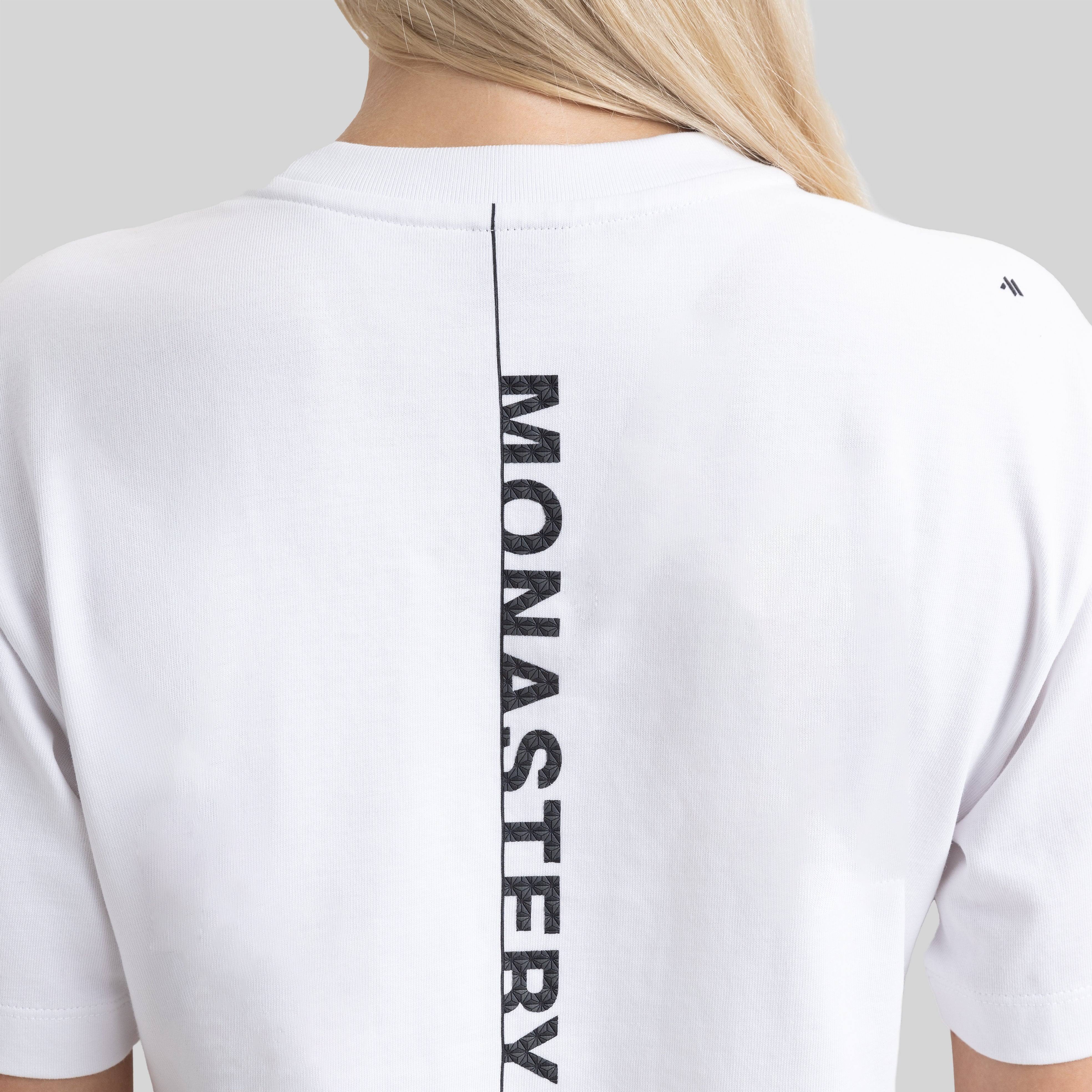 ANDRETTI CROP TOP WHITE | Monastery Couture