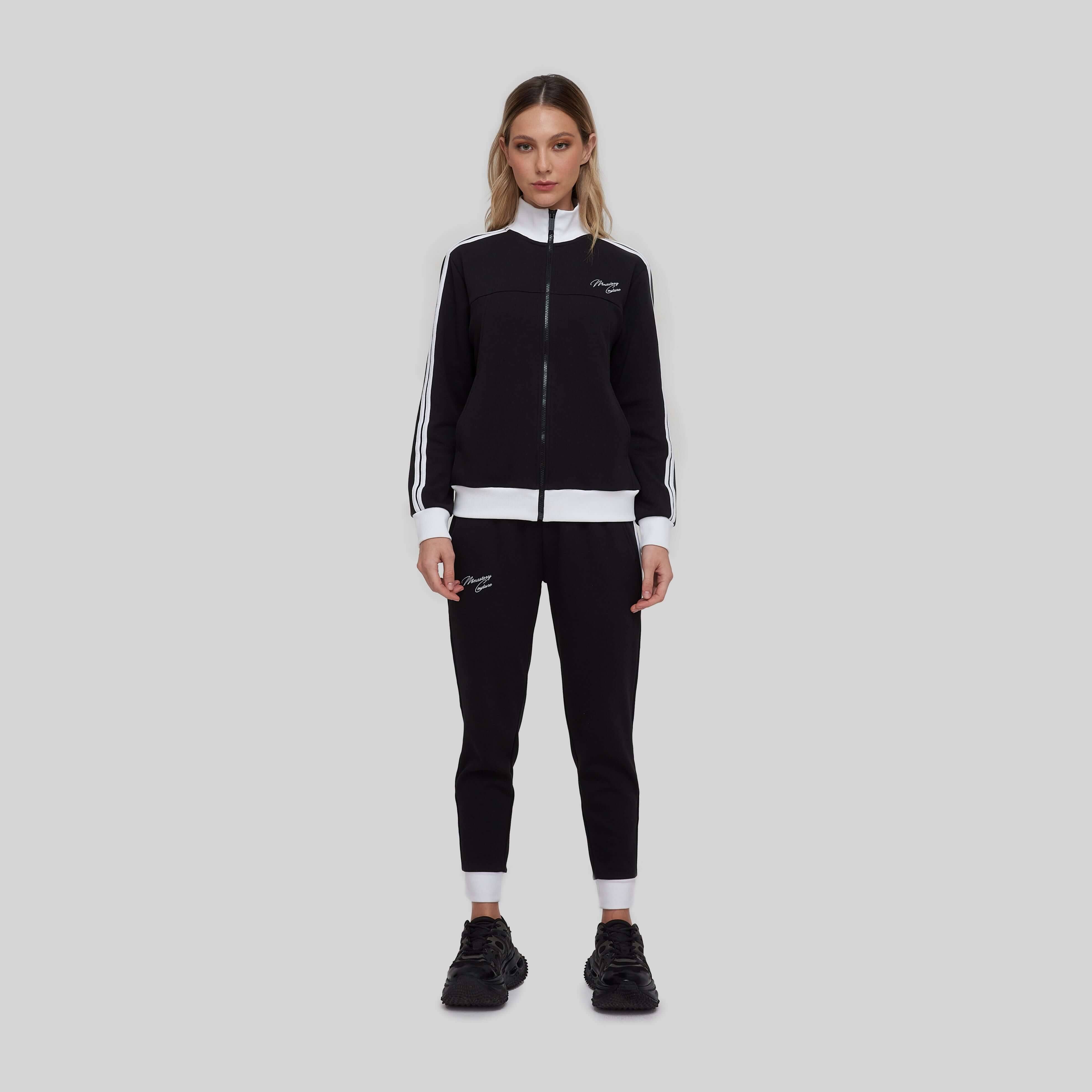 ARGOLIDA BLACK SPORT TROUSERS - Monastery