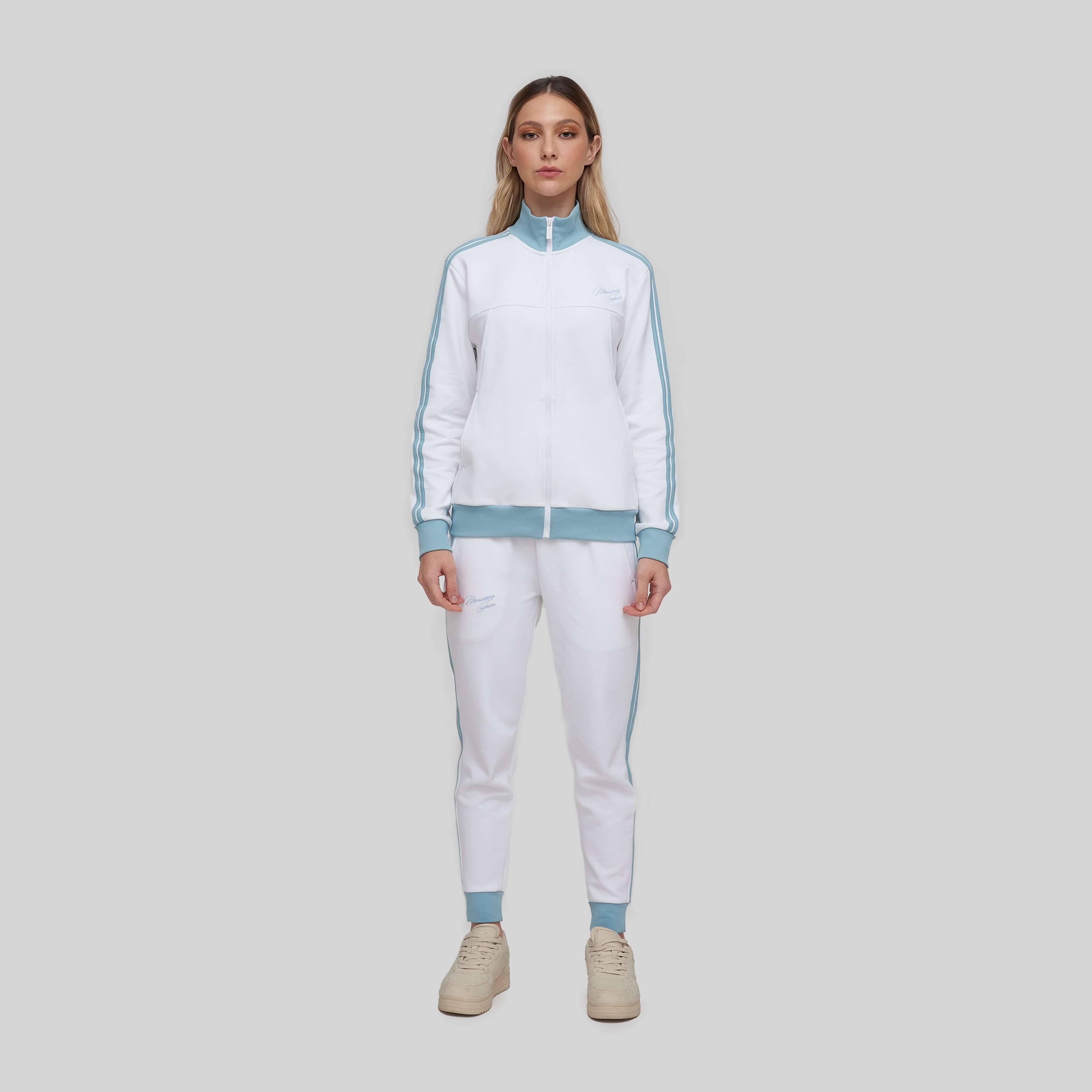 ARGOLIDA WHITE SPORT TROUSERS - Monastery