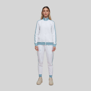 ARGOLIDA WHITE SPORT TROUSERS | Monastery Couture