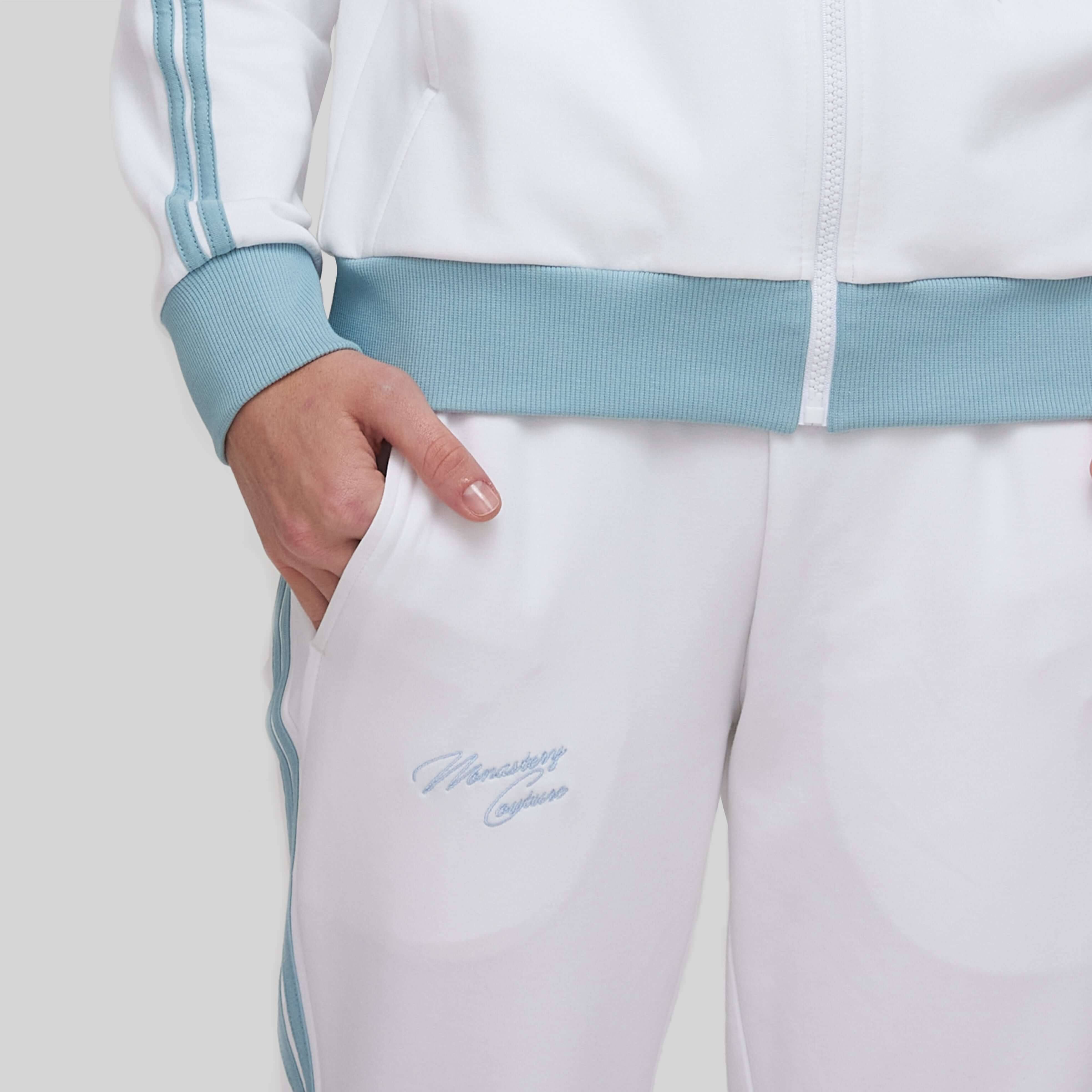 ARGOLIDA WHITE SPORT TROUSERS - Monastery