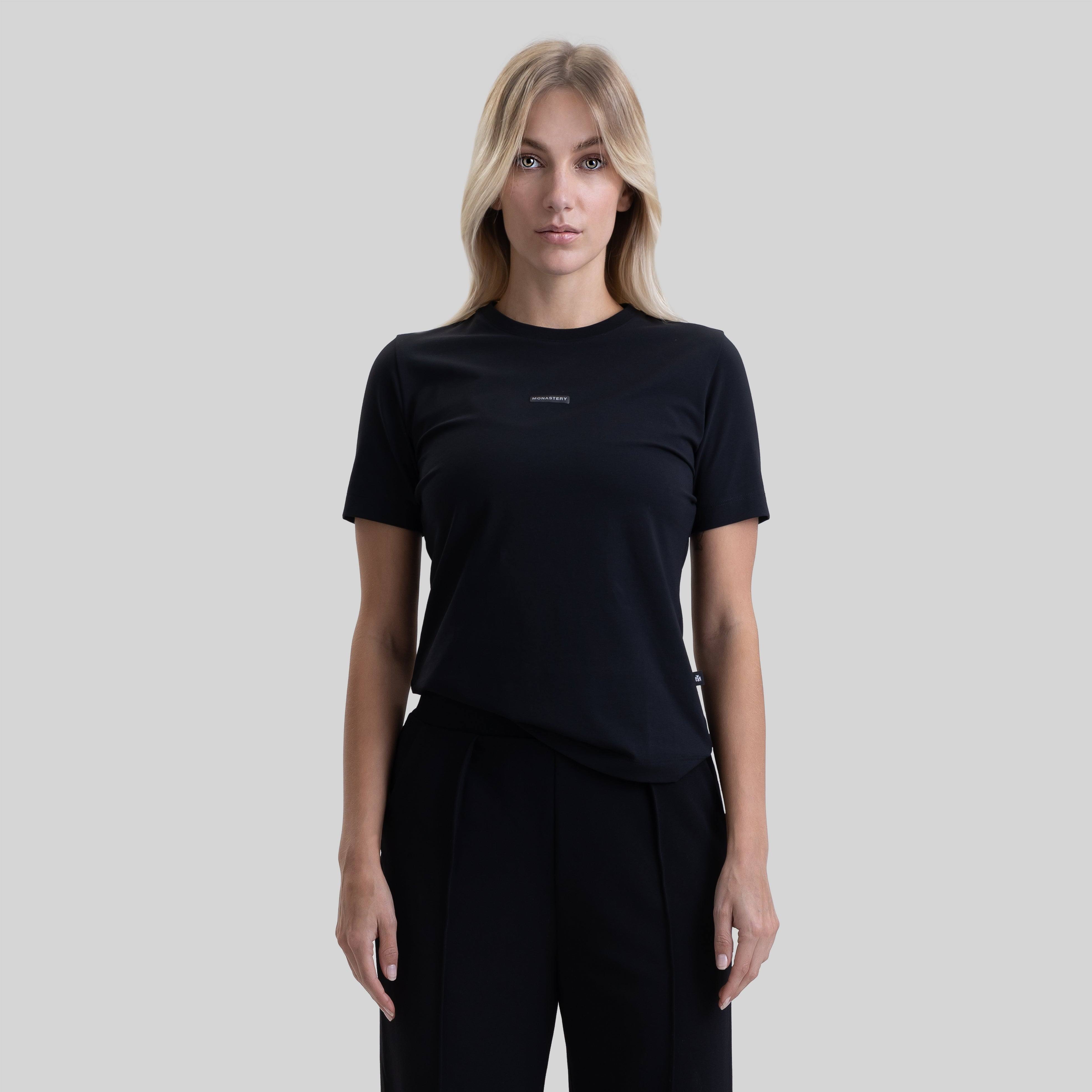 BATUR T-SHIRT WOMEN BLACK - Monastery