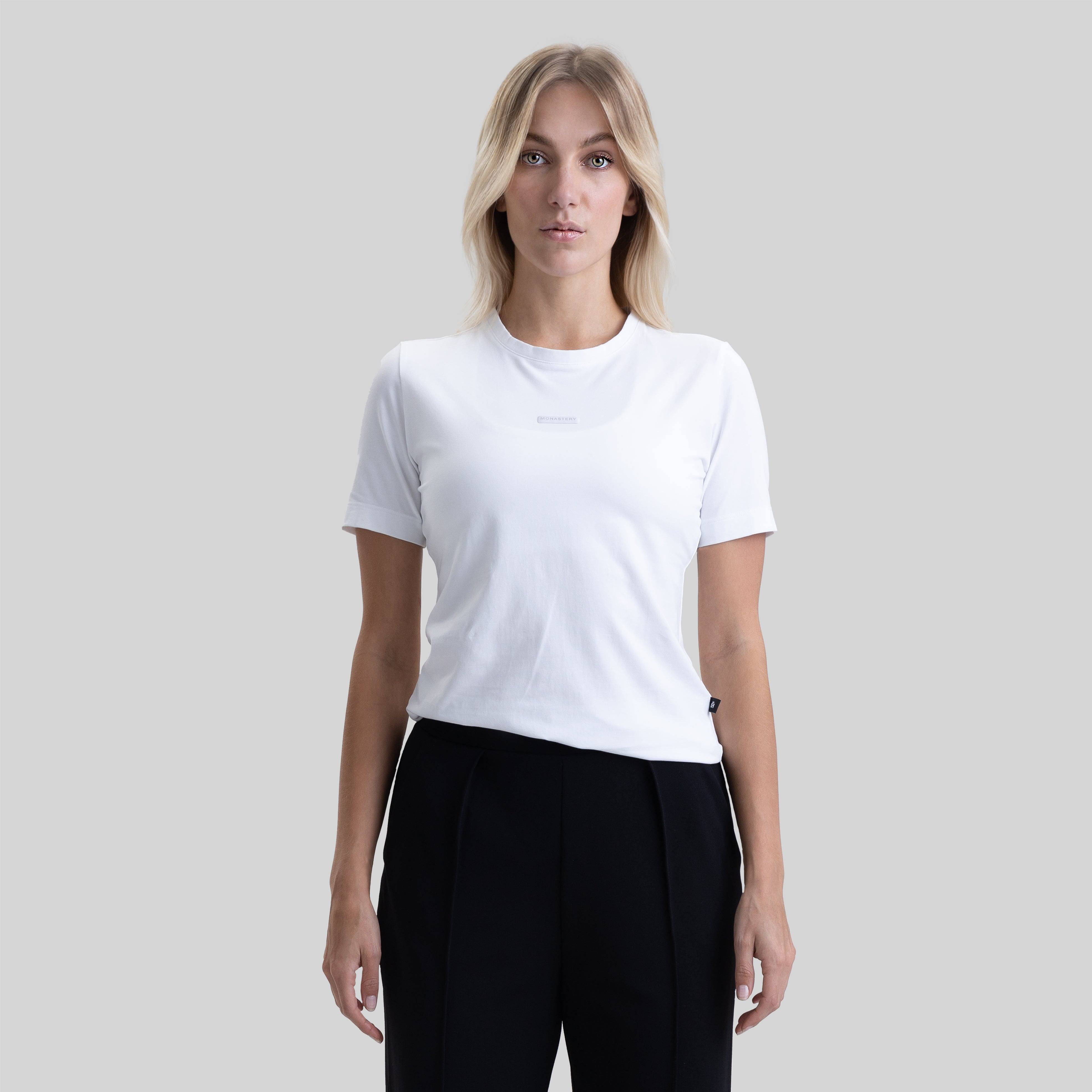 BATUR T-SHIRT WOMEN WHITE - Monastery