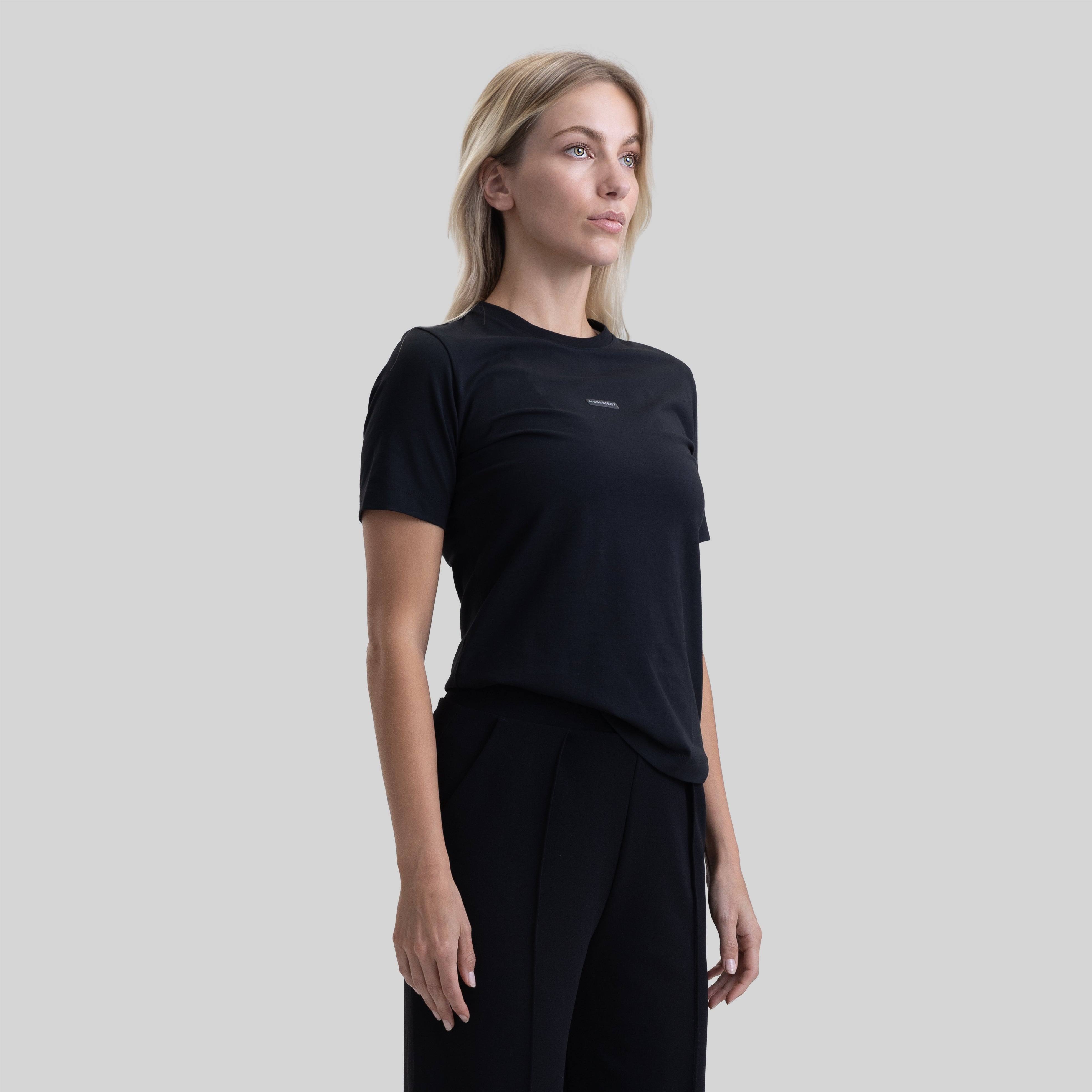 BATUR T-SHIRT WOMEN BLACK - Monastery