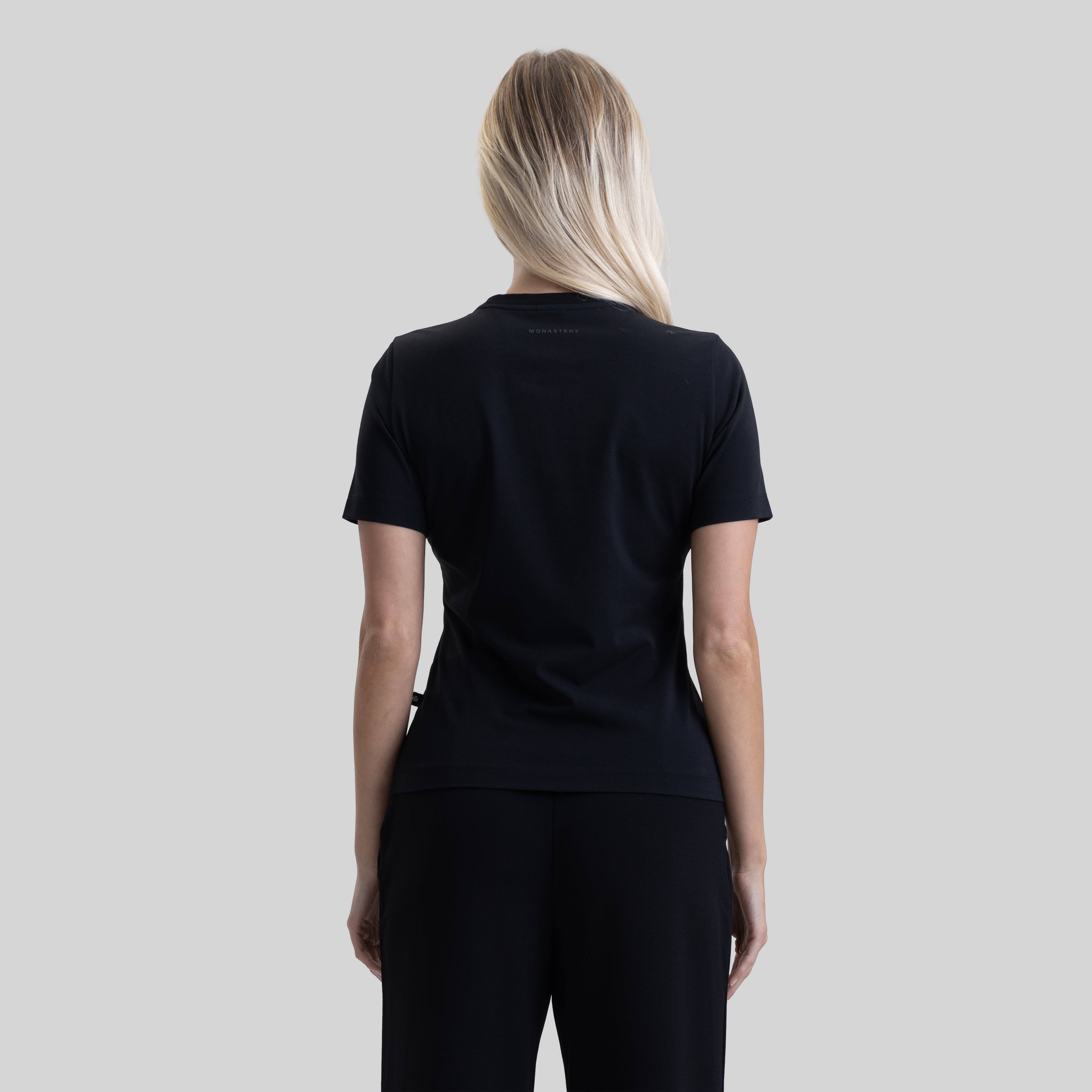 BATUR T-SHIRT WOMEN BLACK - Monastery