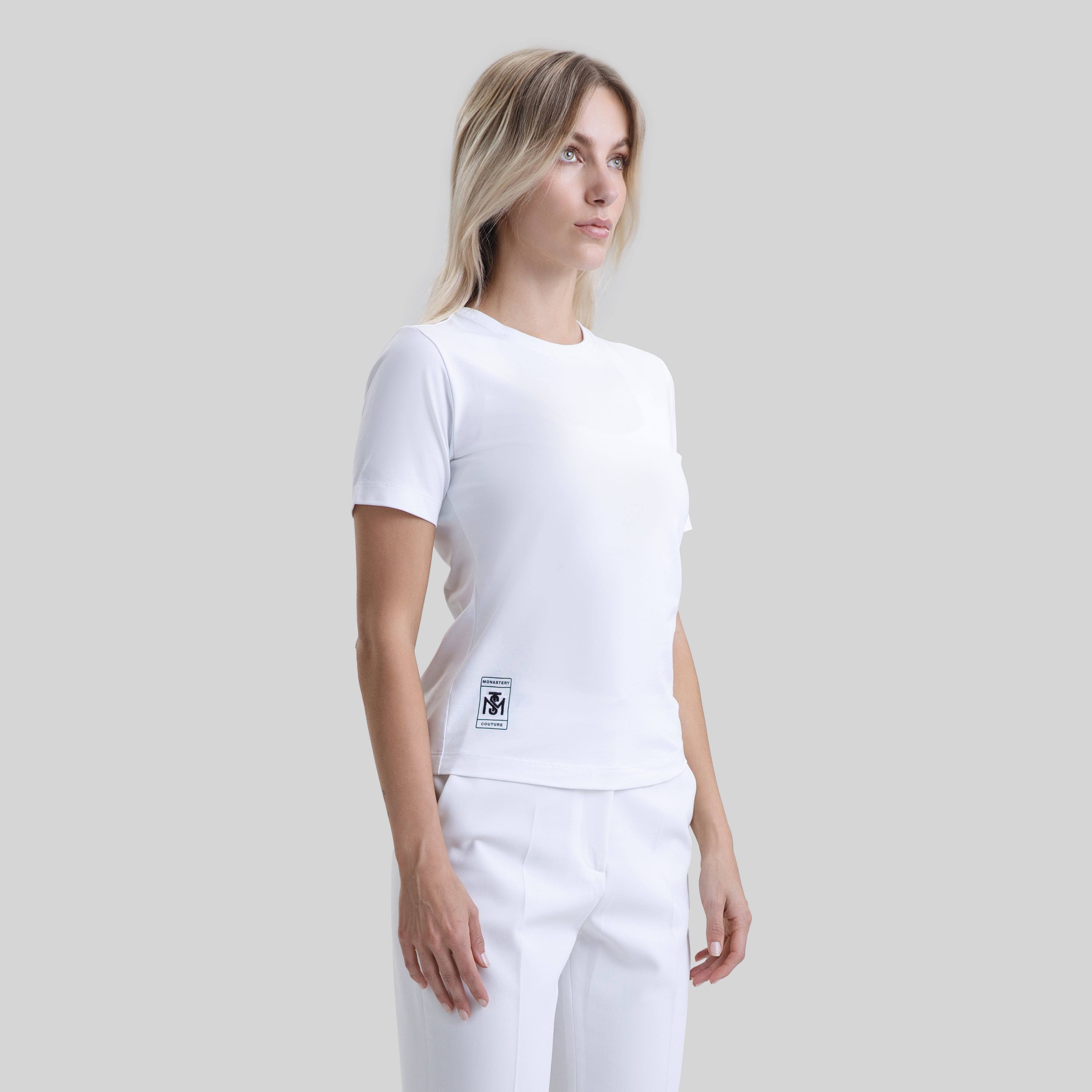 BENTLEY T-SHIRT WOMEN WHITE - Monastery