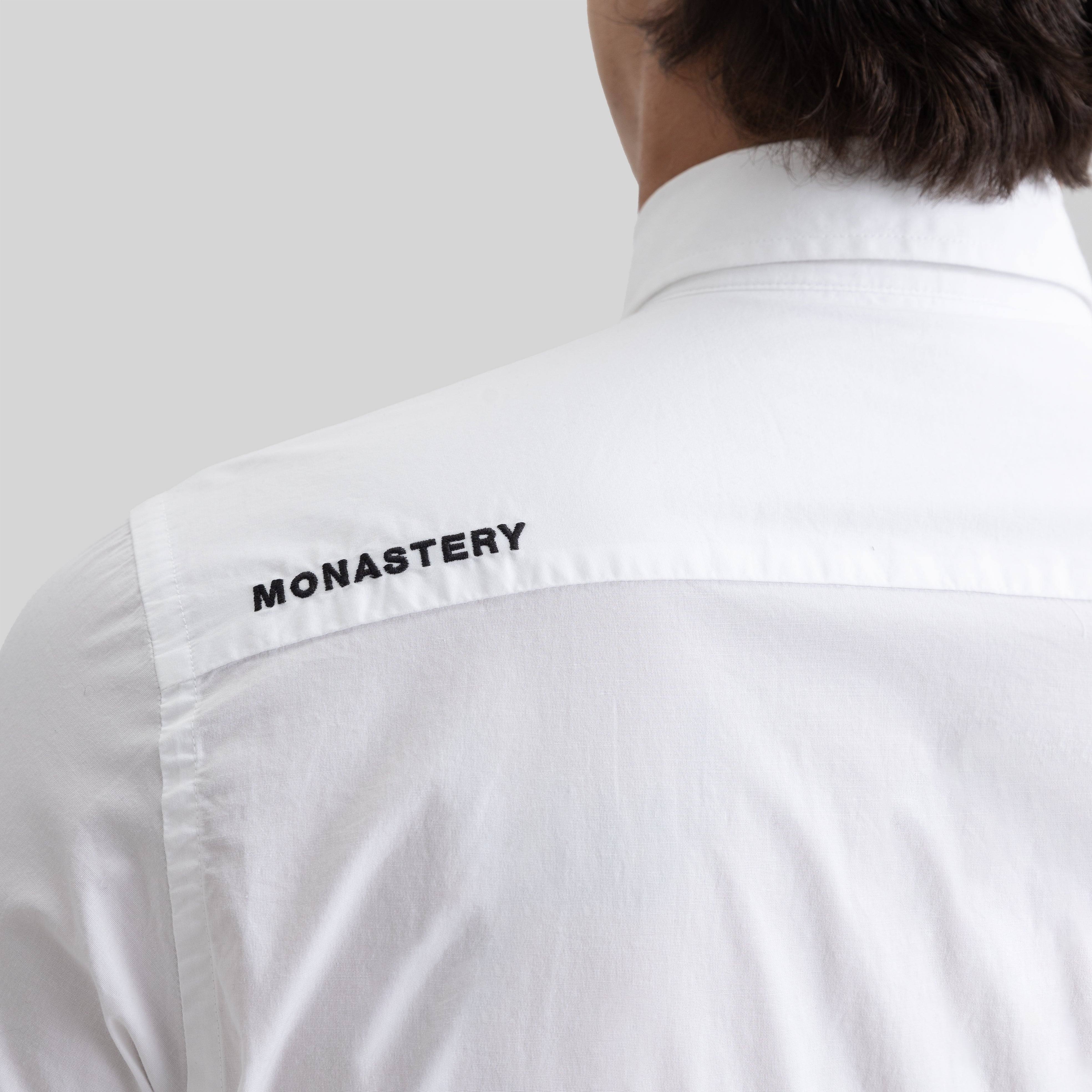 BUGATTI SHIRT LONG SLEEVE WHITE | Monastery Couture