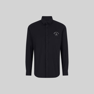 BUGATTI SHIRT LONG SLEEVE BLACK | Monastery Couture