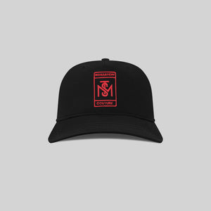 CAP VEL BLACK RED - Monastery