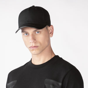 CLEFFBORN CAP UNISEX BASIC BLACK U