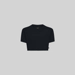 ALAIN CROP TOP BLACK