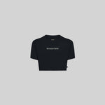 VETTEL CROP TOP BLACK