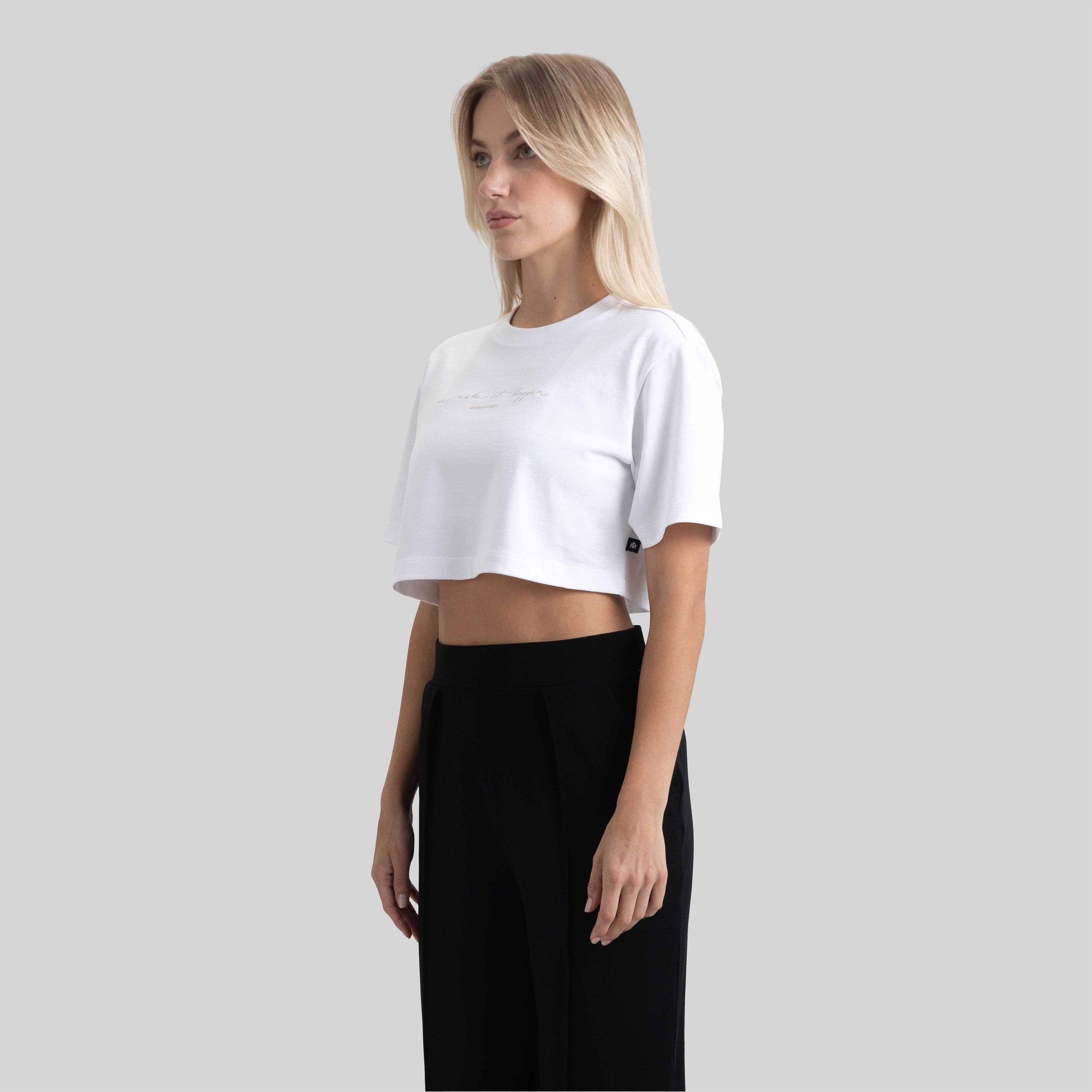 INVICTA CROP TOP WHITE - Monastery