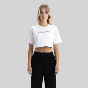 LYKAN CROP TOP WHITE