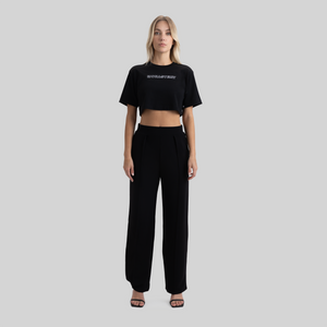 LYKAN CROP TOP BLACK