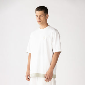 DAFFIELD T-SHIRT OVERSIZED MEN WHITE