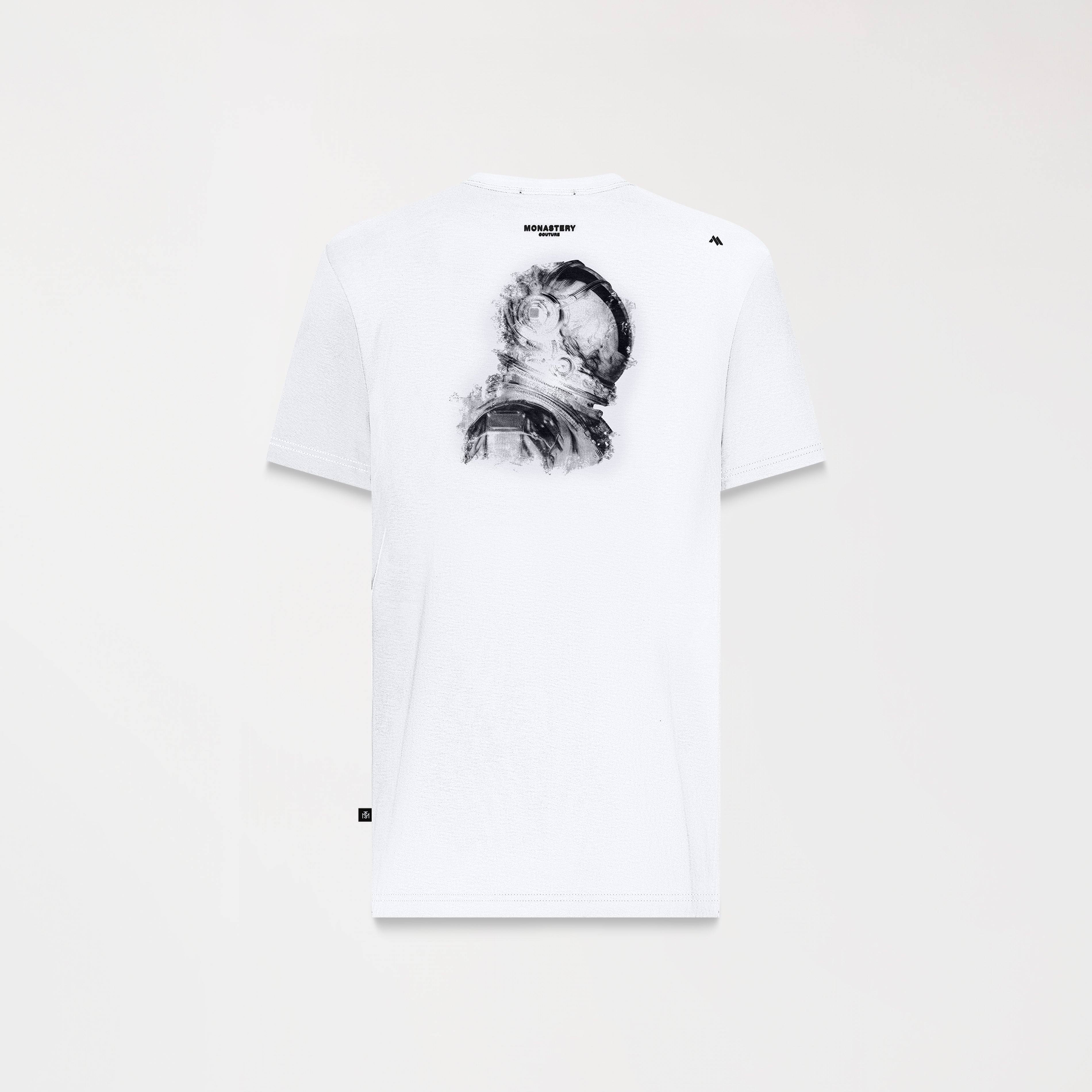 CAMISETA FIVE BLANCA POSTERIOR - MONASTERY