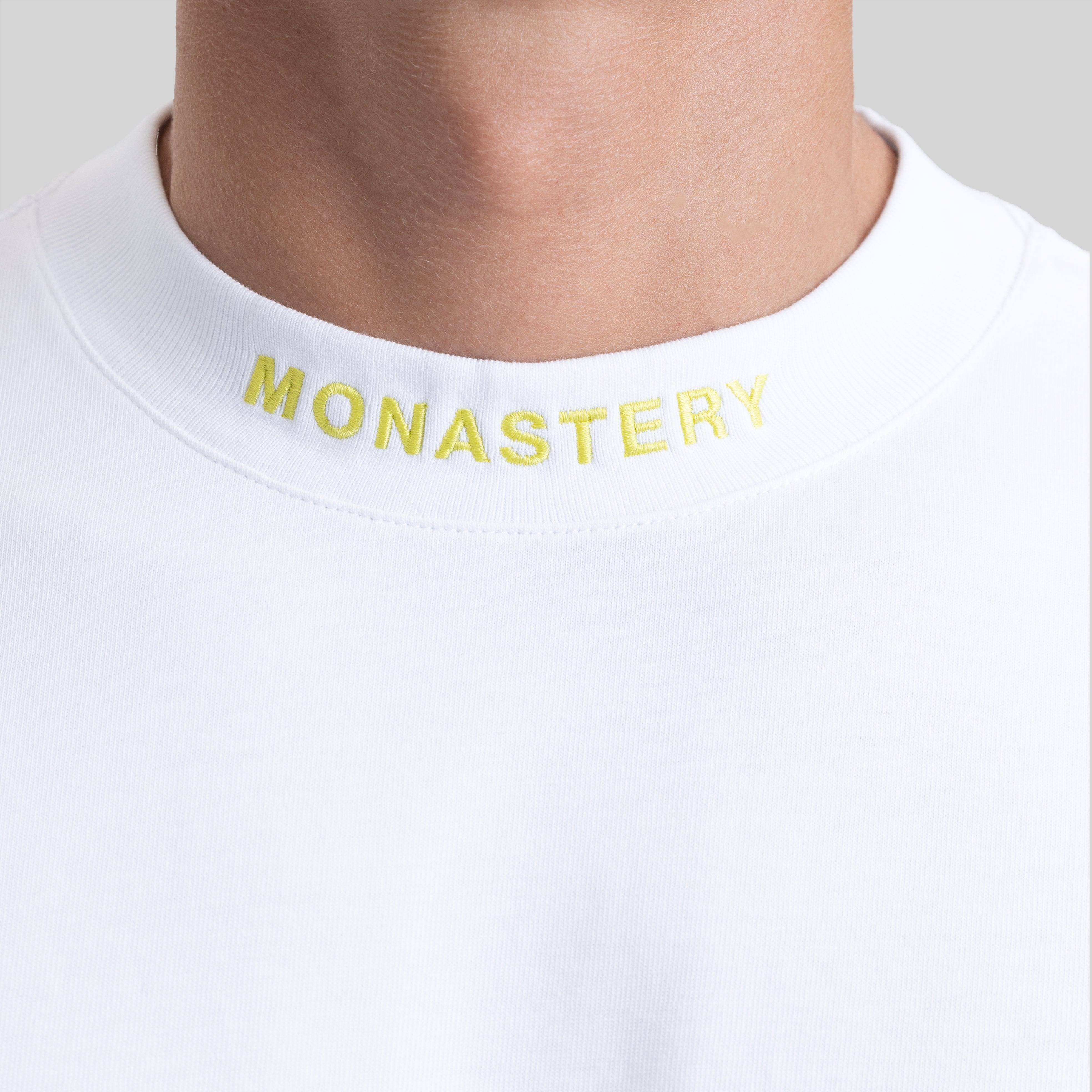 GEMITH T-SHIRT OVERSIZE WHITE | Monastery Couture