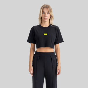 HARPER BLACK CROP TOP