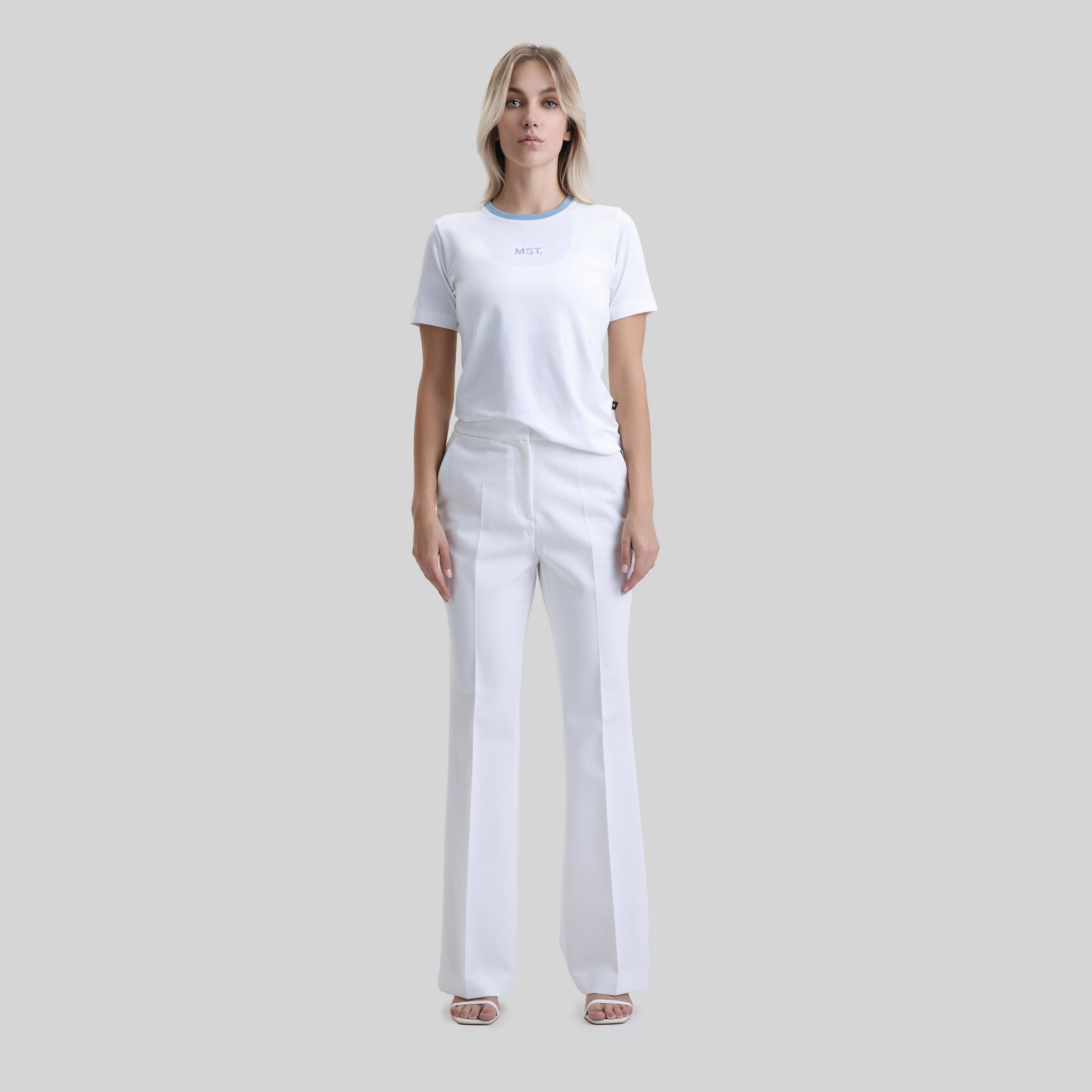 KOENI T-SHIRT WOMEN WHITE | Monastery Couture