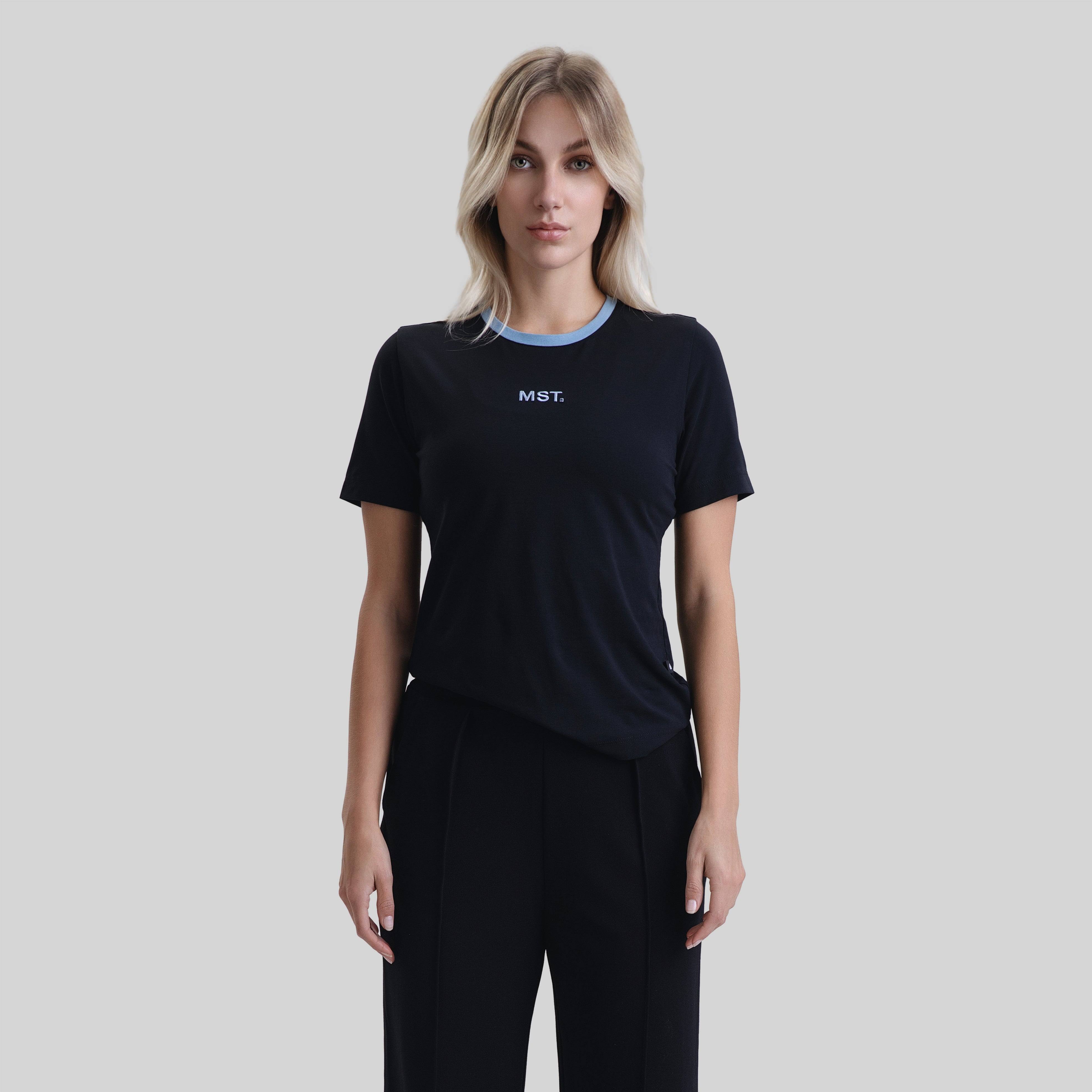 KOENI T-SHIRT WOMEN BLACK - Monastery