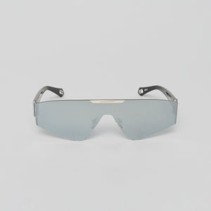 LAIN SUNGLASSES SHINY SILVER/BLACK