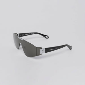 LAIN SUNGLASSES SHINY SILVER - Monastery