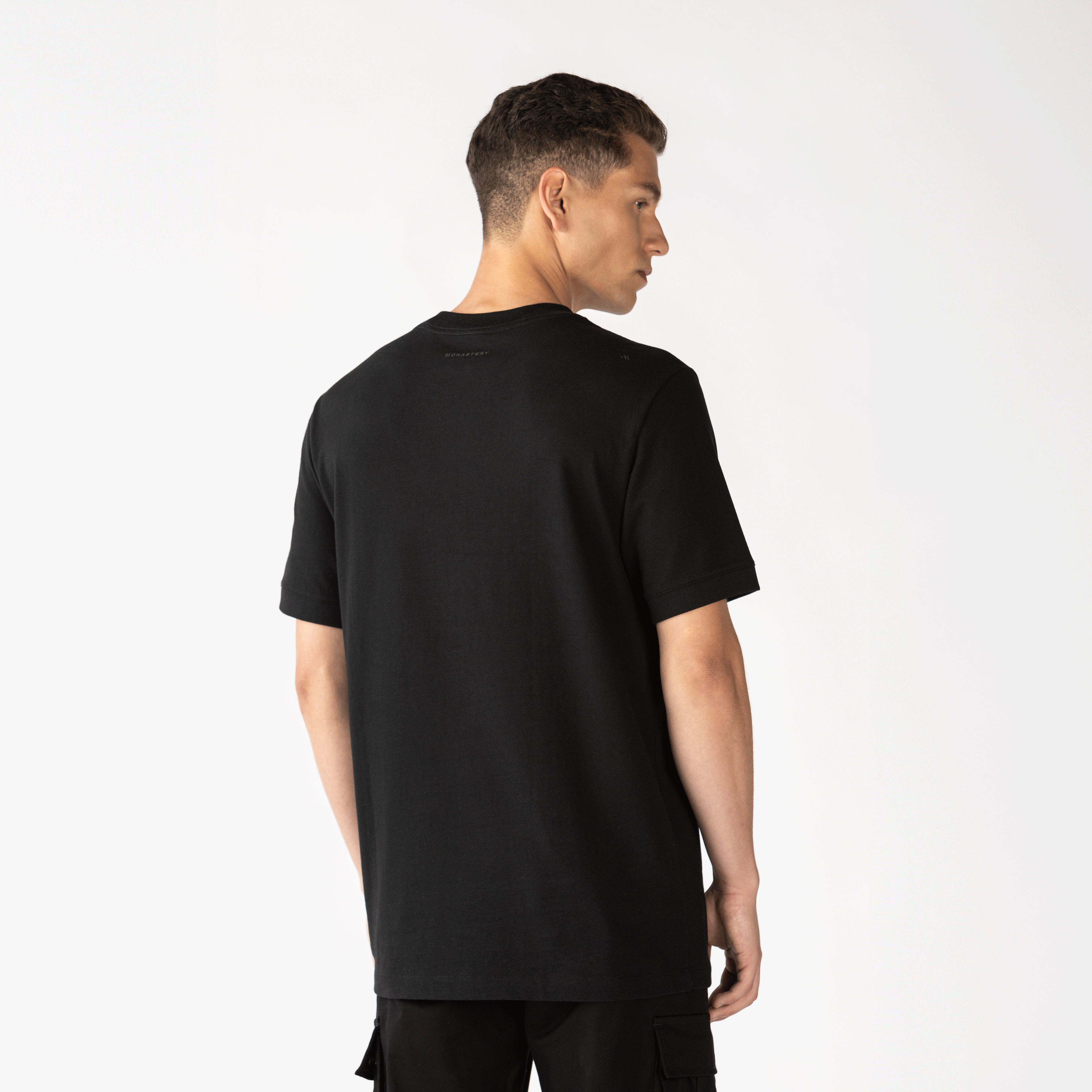 FLATWICK T-SHIRT MEN BLACK - Monastery