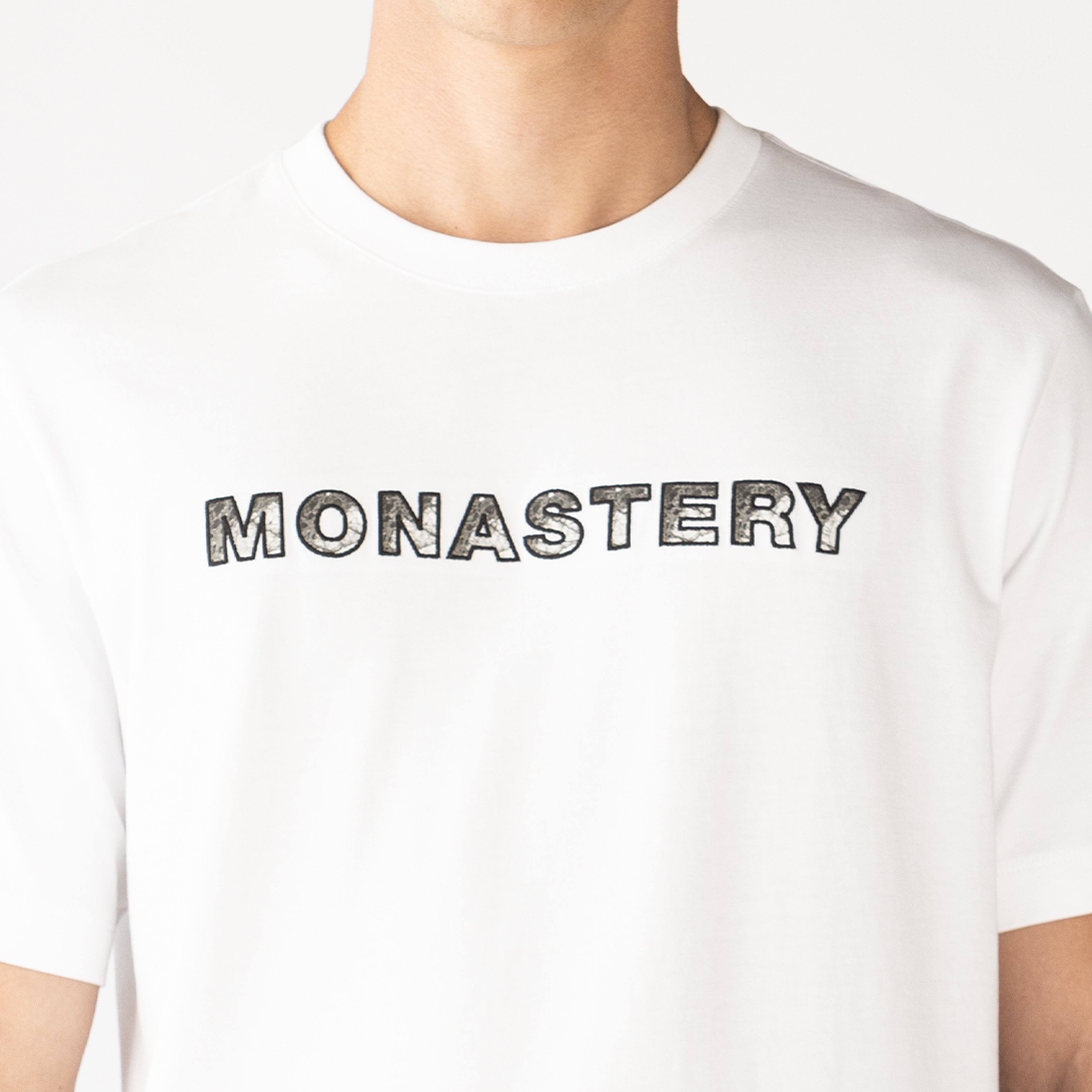 MARBRER T-SHIRT MEN WHITE - Monastery