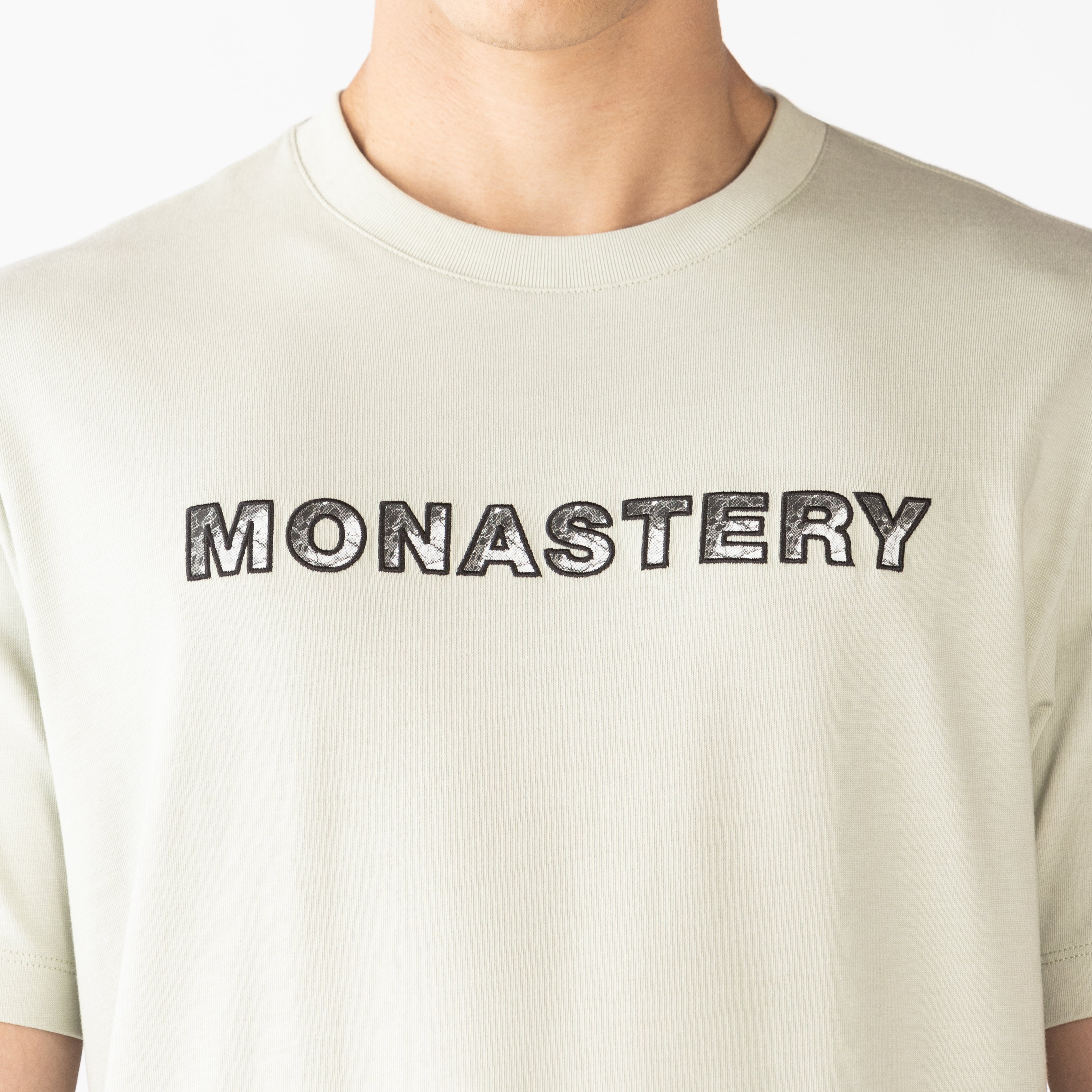 MARBRER T-SHIRT MEN MINERAL GRAY - Monastery