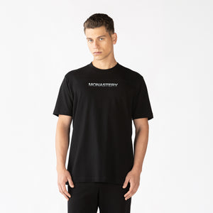 TWO T-SHIRT MEN BLACK