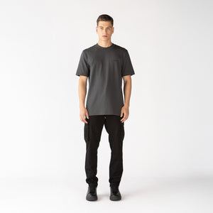 GREENHILL T-SHIRT MEN BLACK OYSTER - Monastery