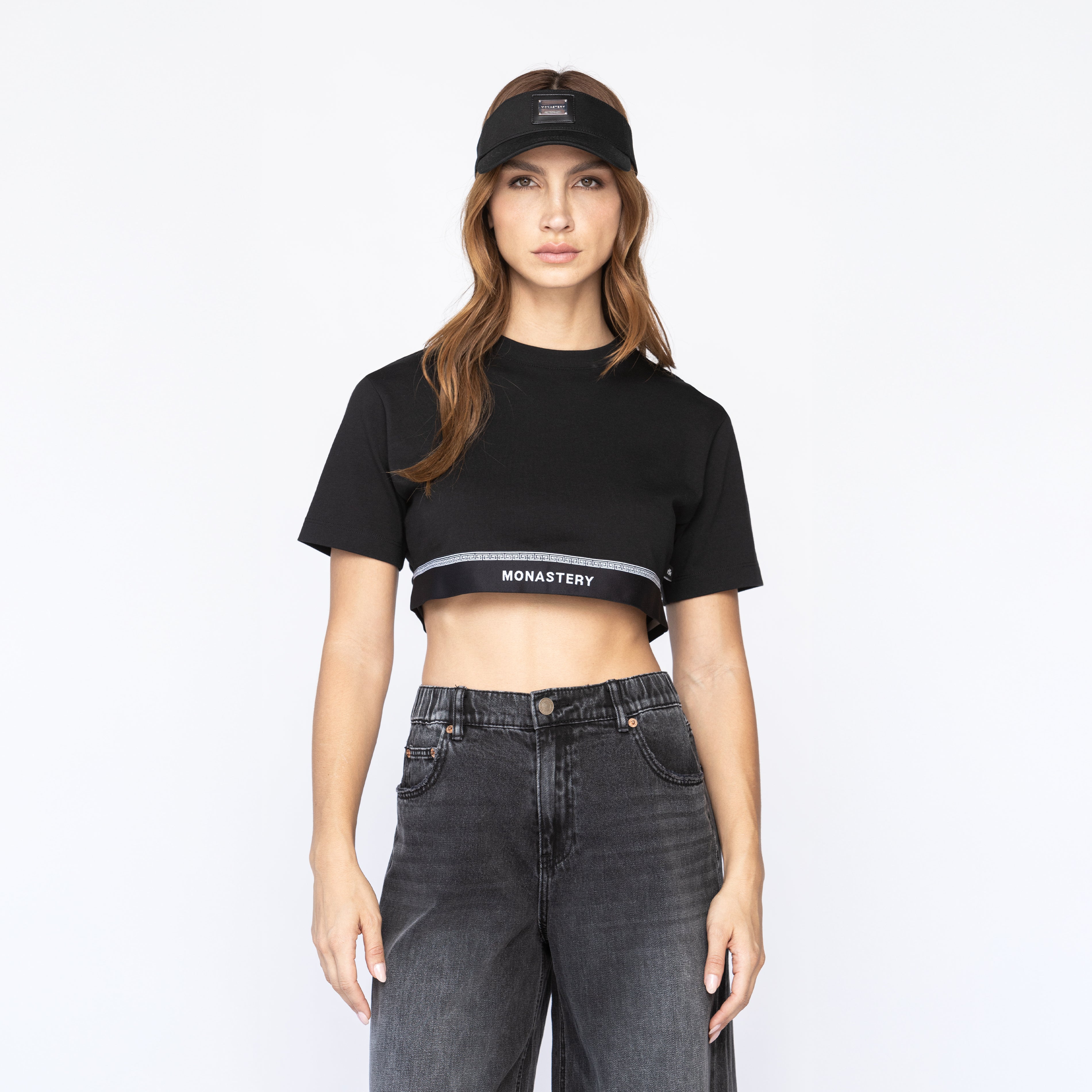 DORSTAN CROP TOP WOMEN BLACK - Monastery