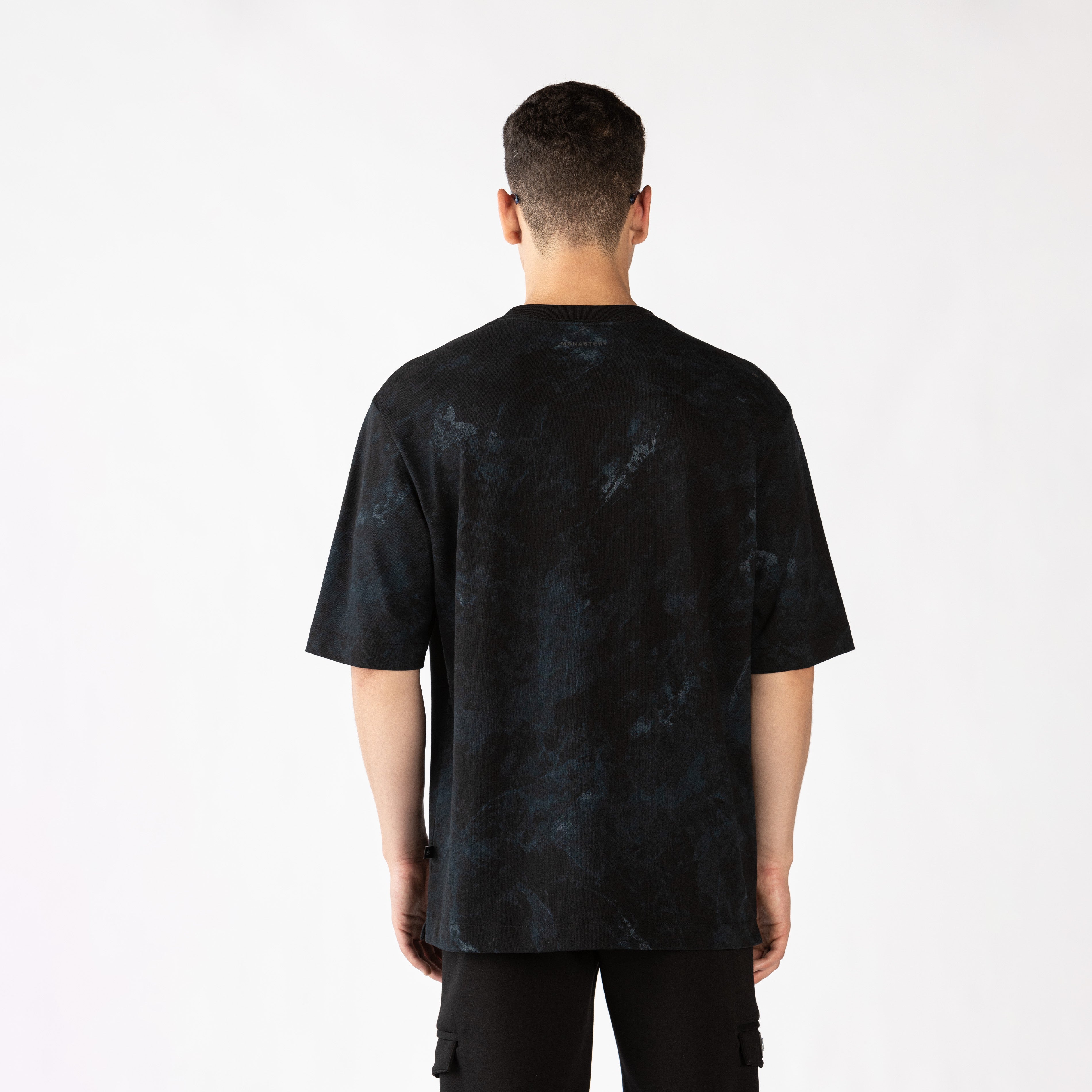 LEANDRO T-SHIRT OVERSIZED MEN BLACK - Monastery