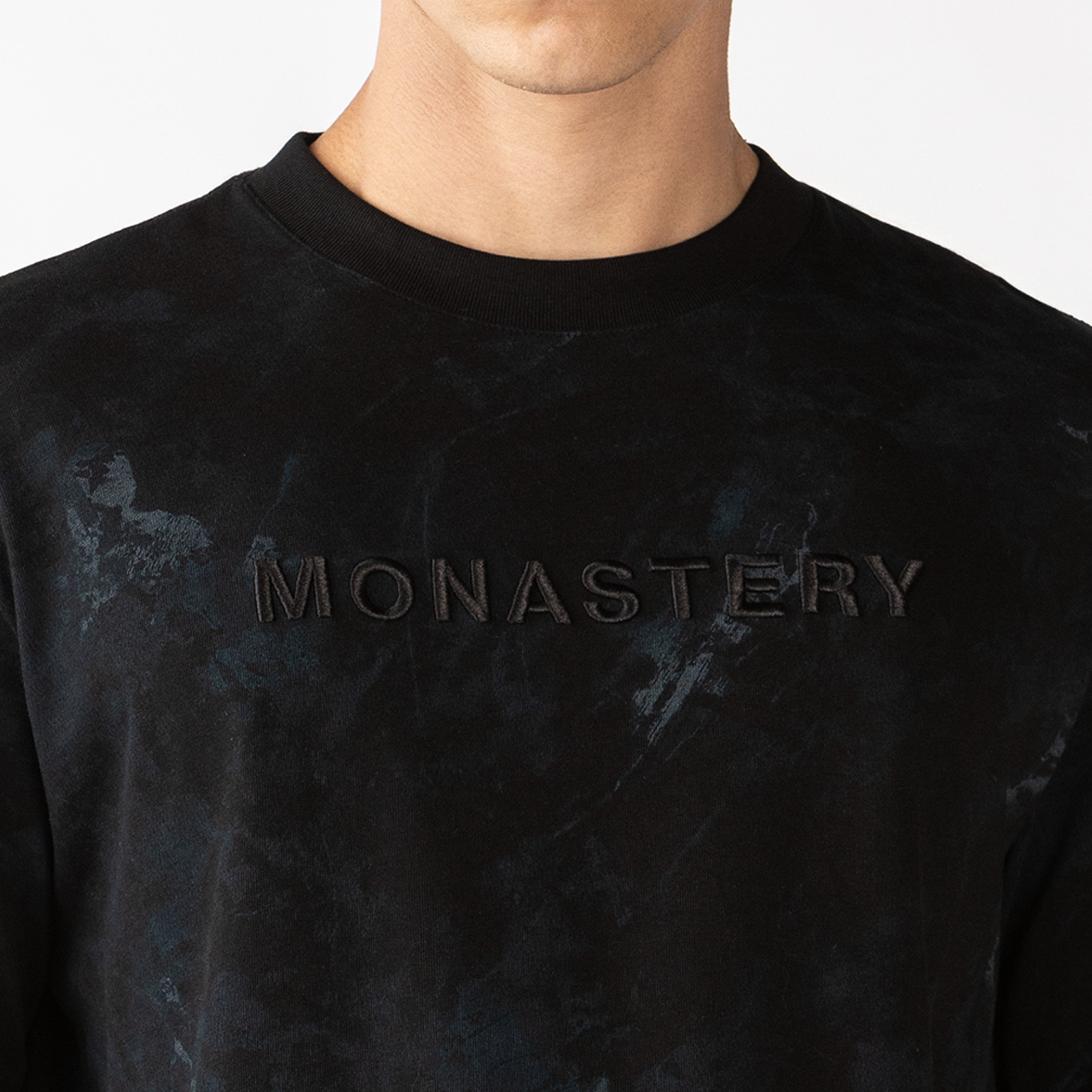 LEANDRO T-SHIRT OVERSIZED MEN BLACK - Monastery