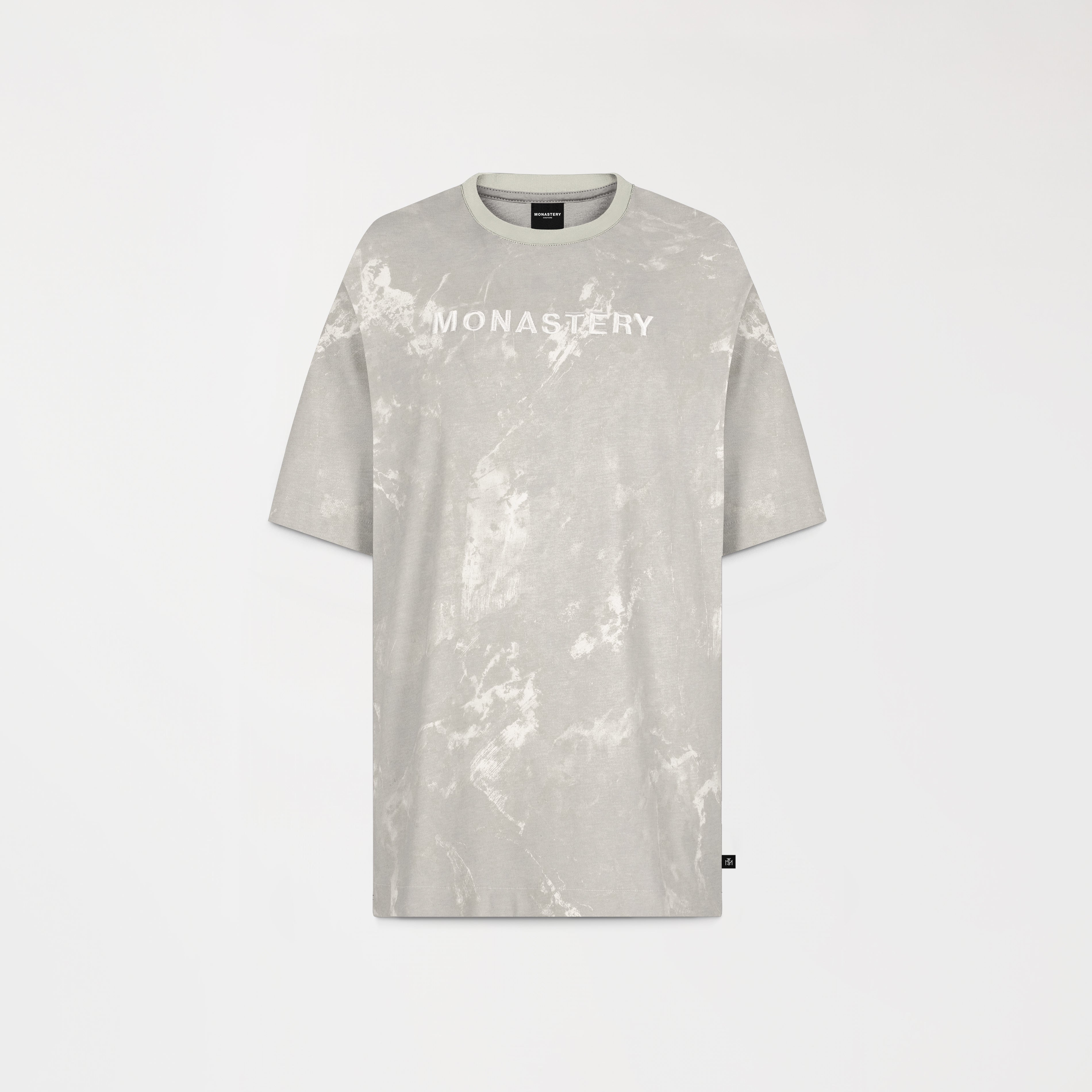 LEANDRO T-SHIRT OVERSIZED MEN MINERAL GRAY - Monastery