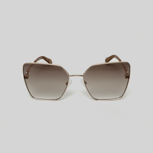 MALEN SUNGLASSES GOLD MIRROW