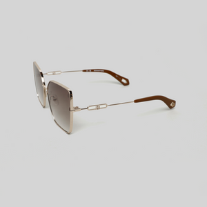 MALEN SUNGLASSES GOLD MIRROW