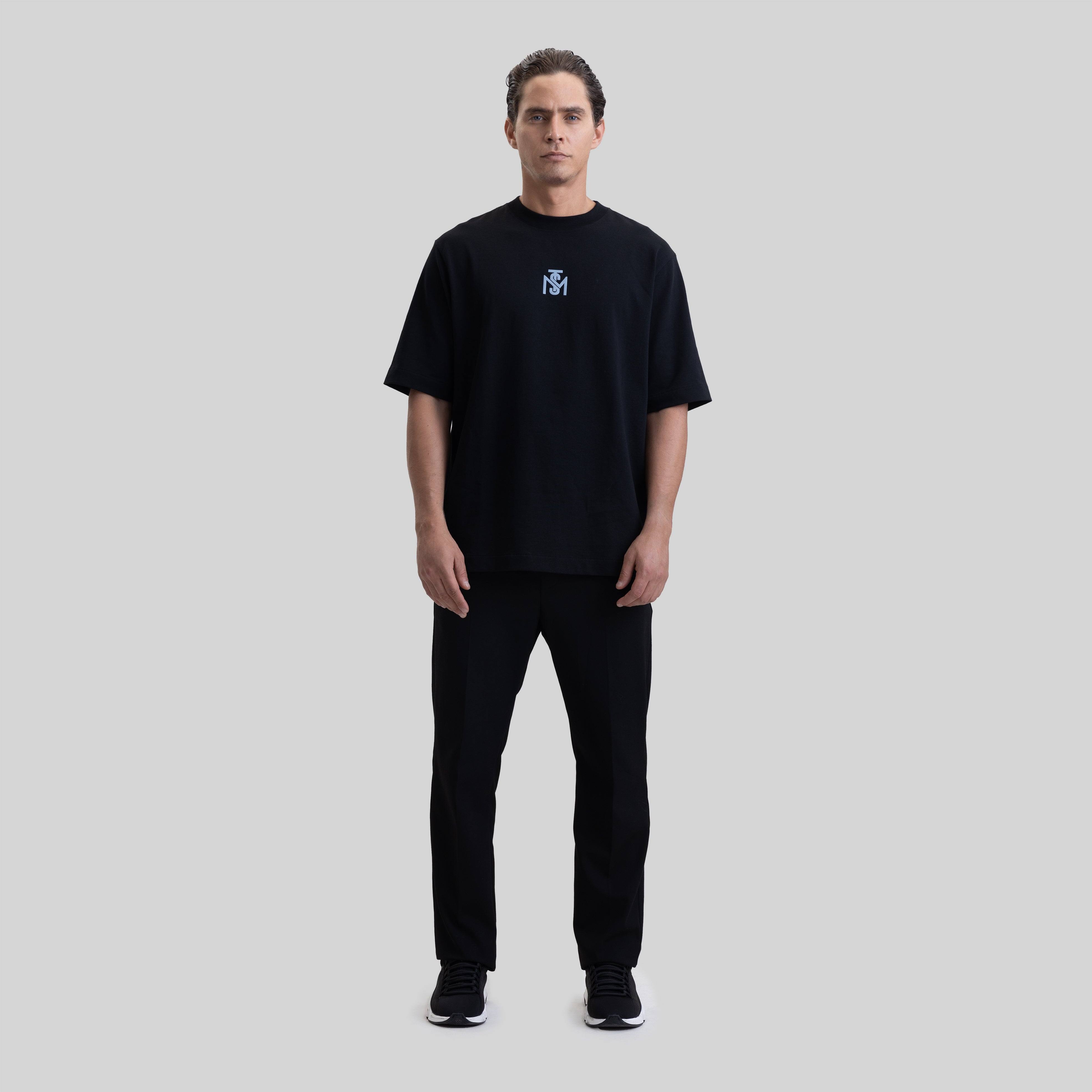 MARANELLO T-SHIRT OVERSIZE BLACK | Monastery Couture