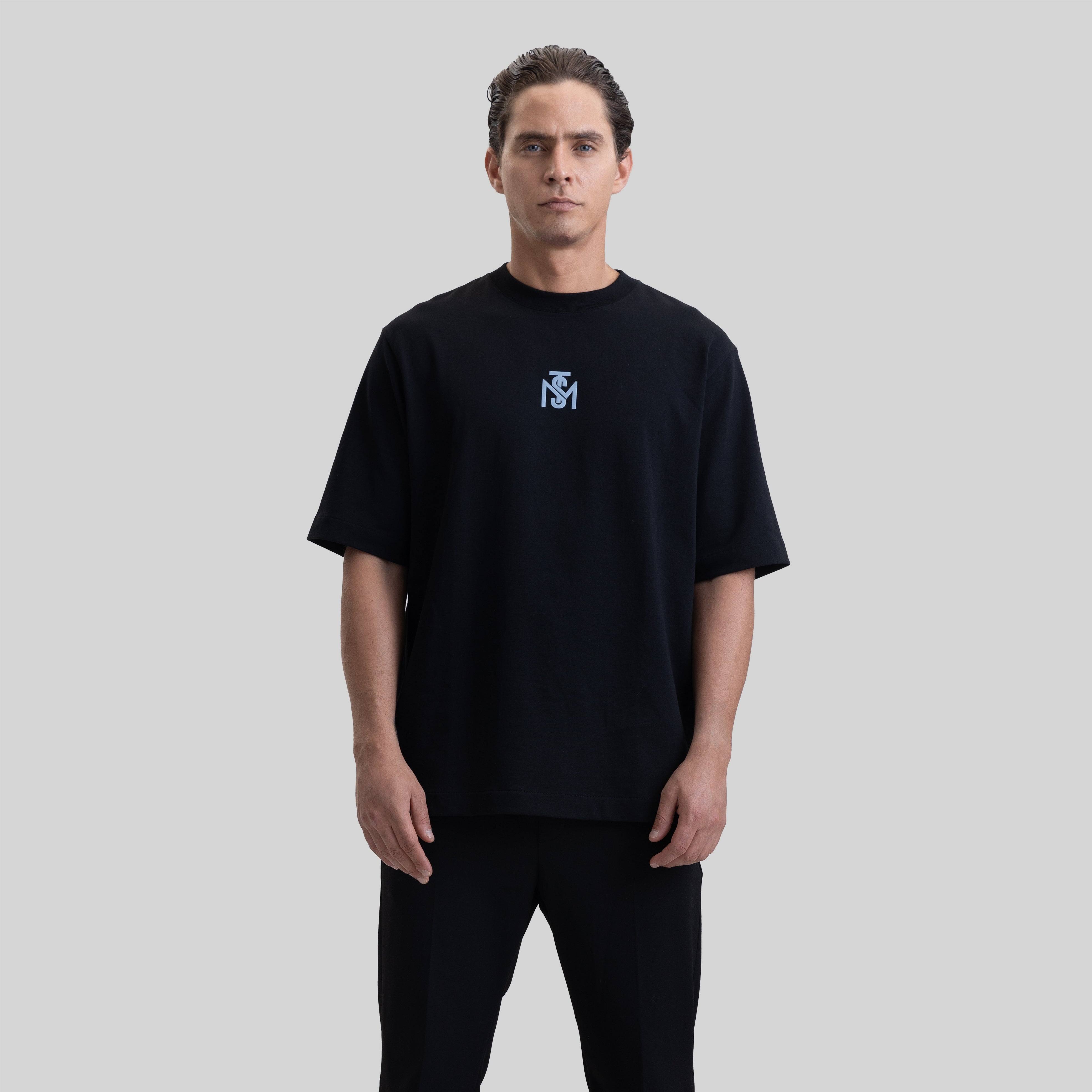 MARANELLO T-SHIRT OVERSIZE BLACK | Monastery Couture