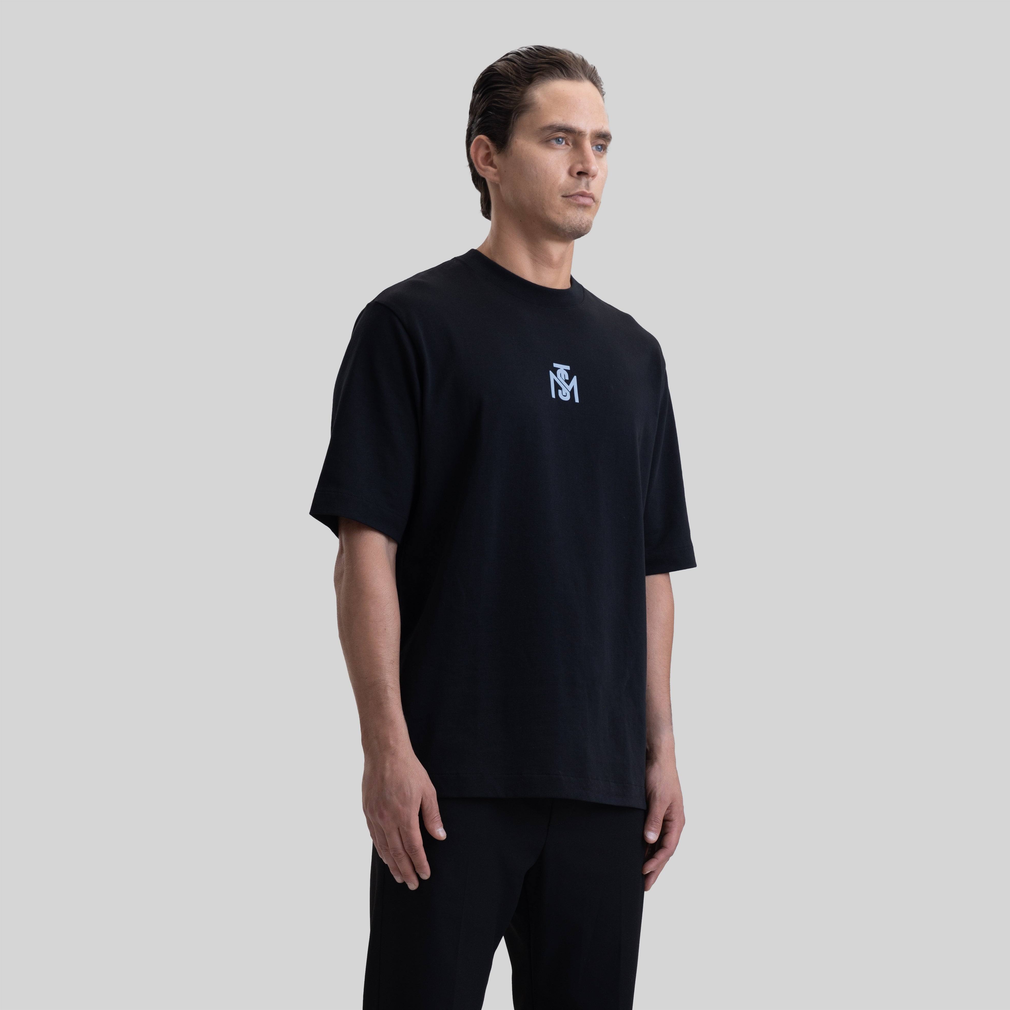 MARANELLO T-SHIRT OVERSIZE BLACK | Monastery Couture