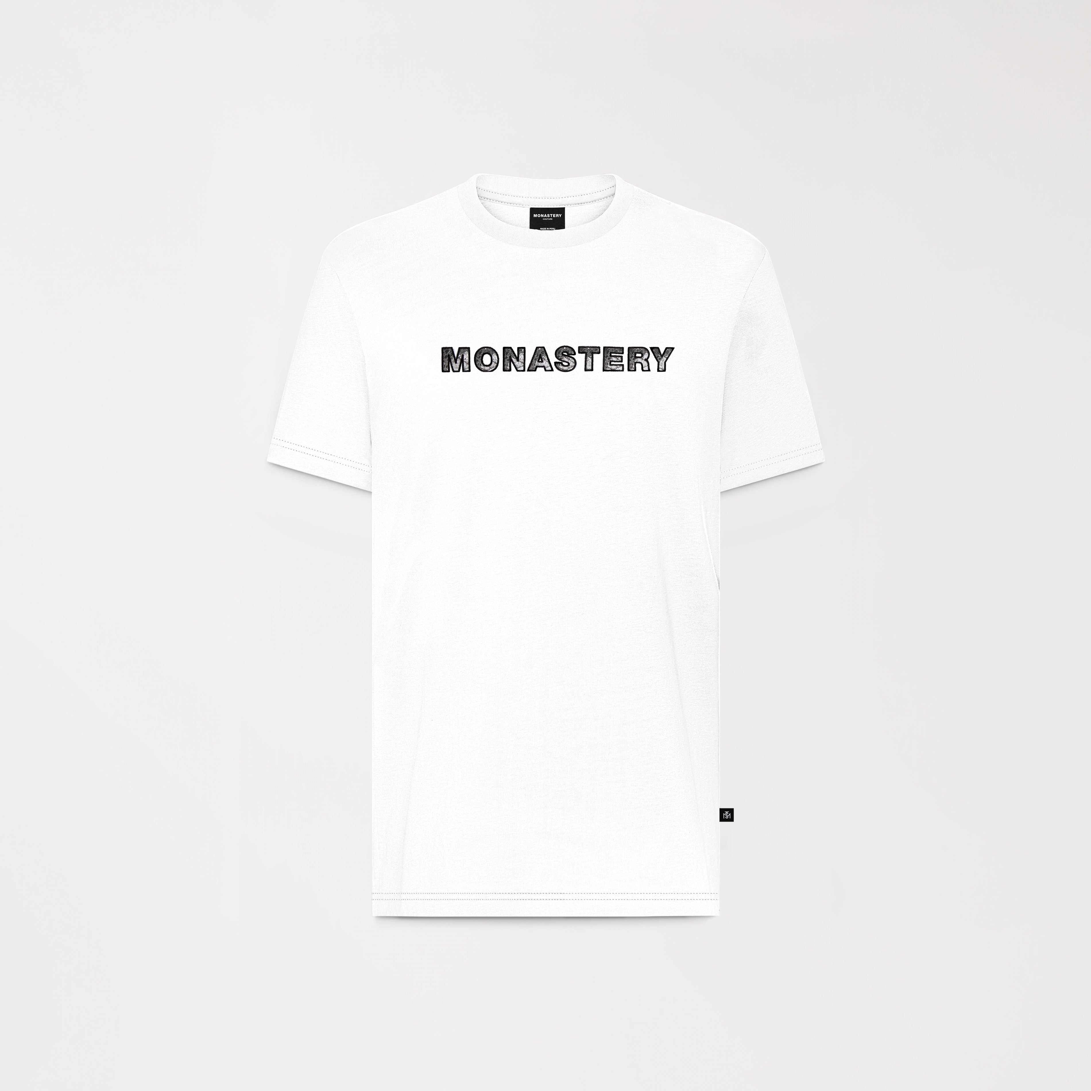 MARBRER T-SHIRT MEN WHITE - Monastery