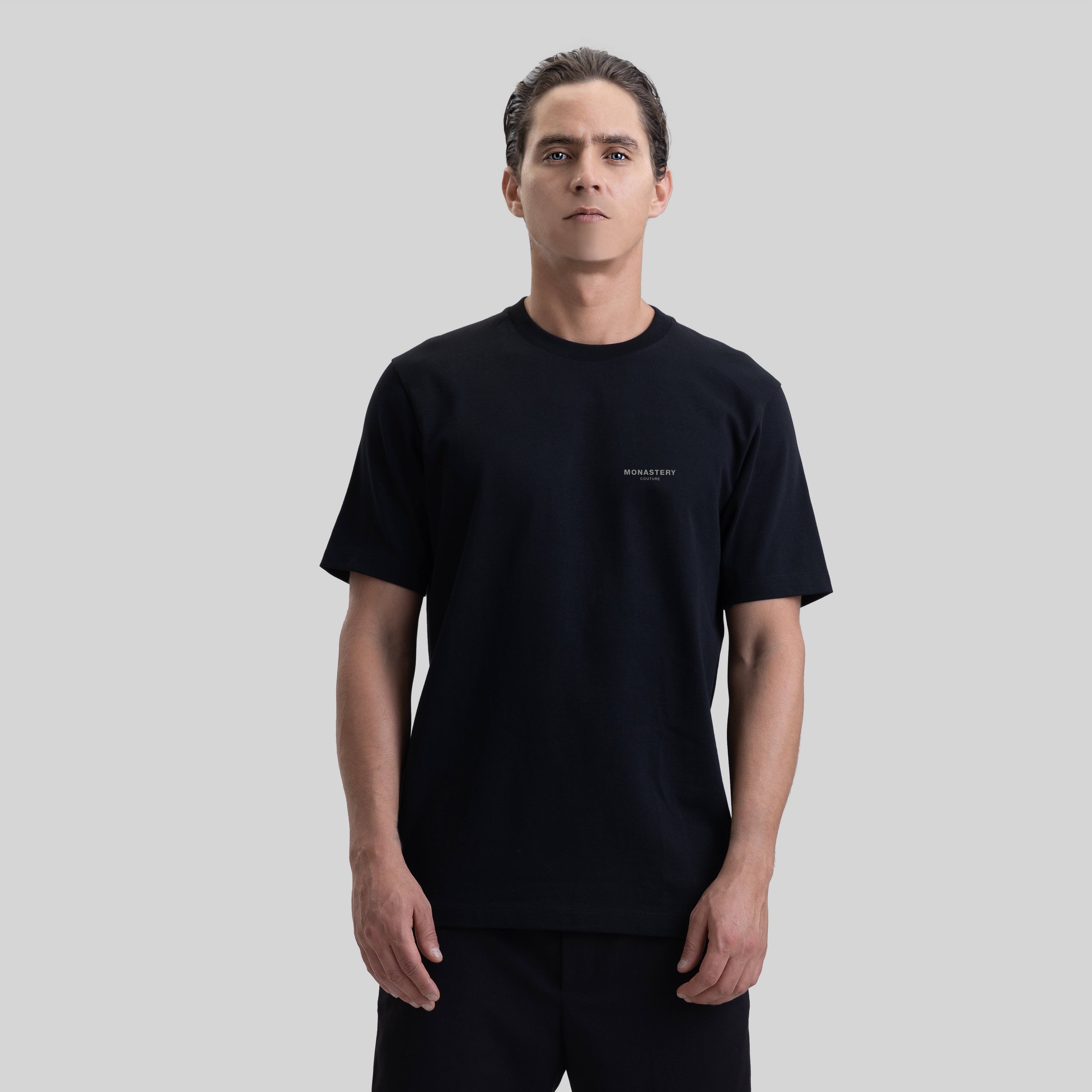 OTSU T-SHIRT MEN BLACK - Monastery