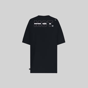 VORTEX T-SHIRT OVERSIZE BLACK