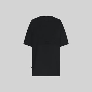 BALZAN BLACK T-SHIRT OVERSIZE | Monastery Couture