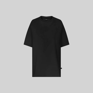 BALZAN BLACK T-SHIRT OVERSIZE | Monastery Couture