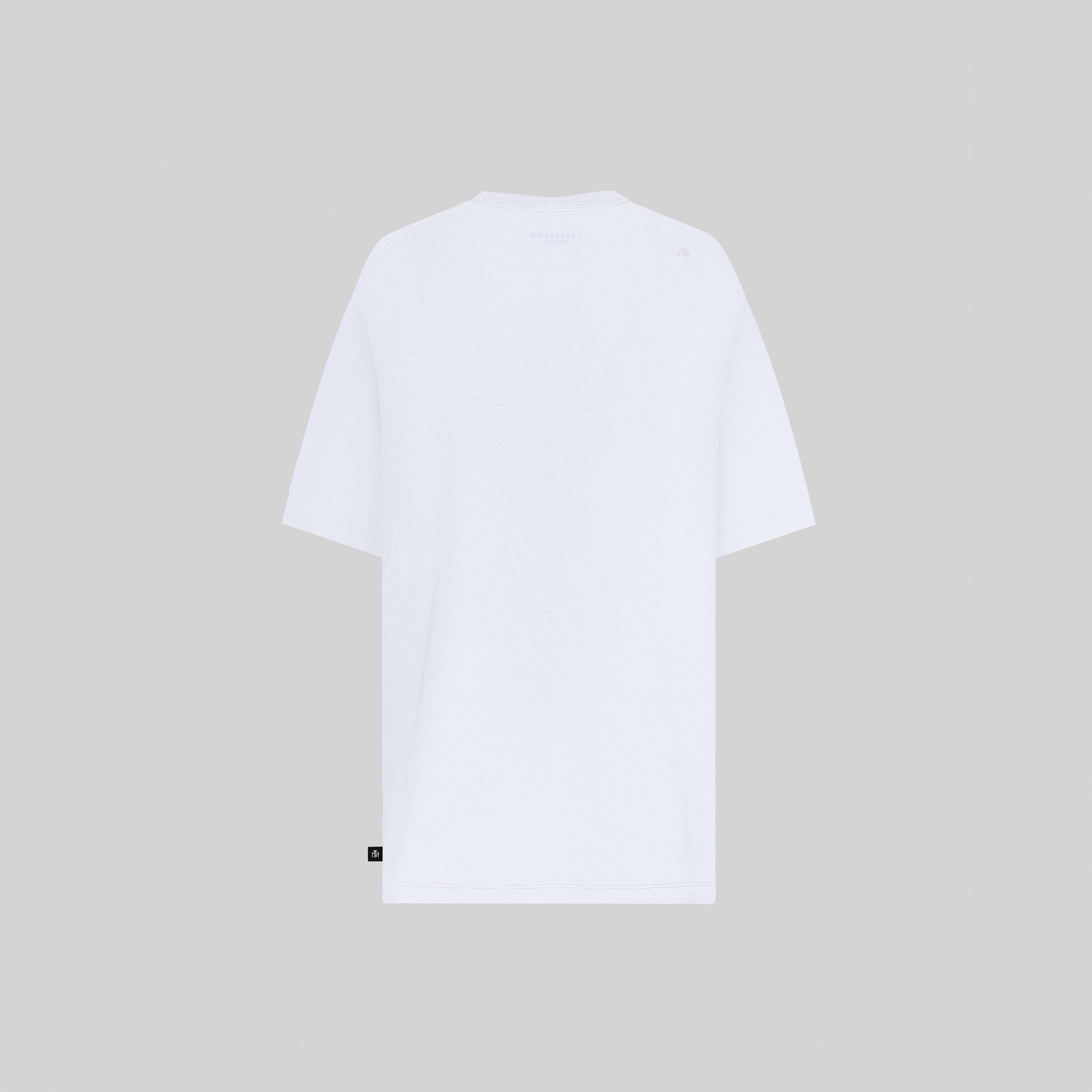 LISTER T-SHIRT OVERSIZE WHITE - Monastery